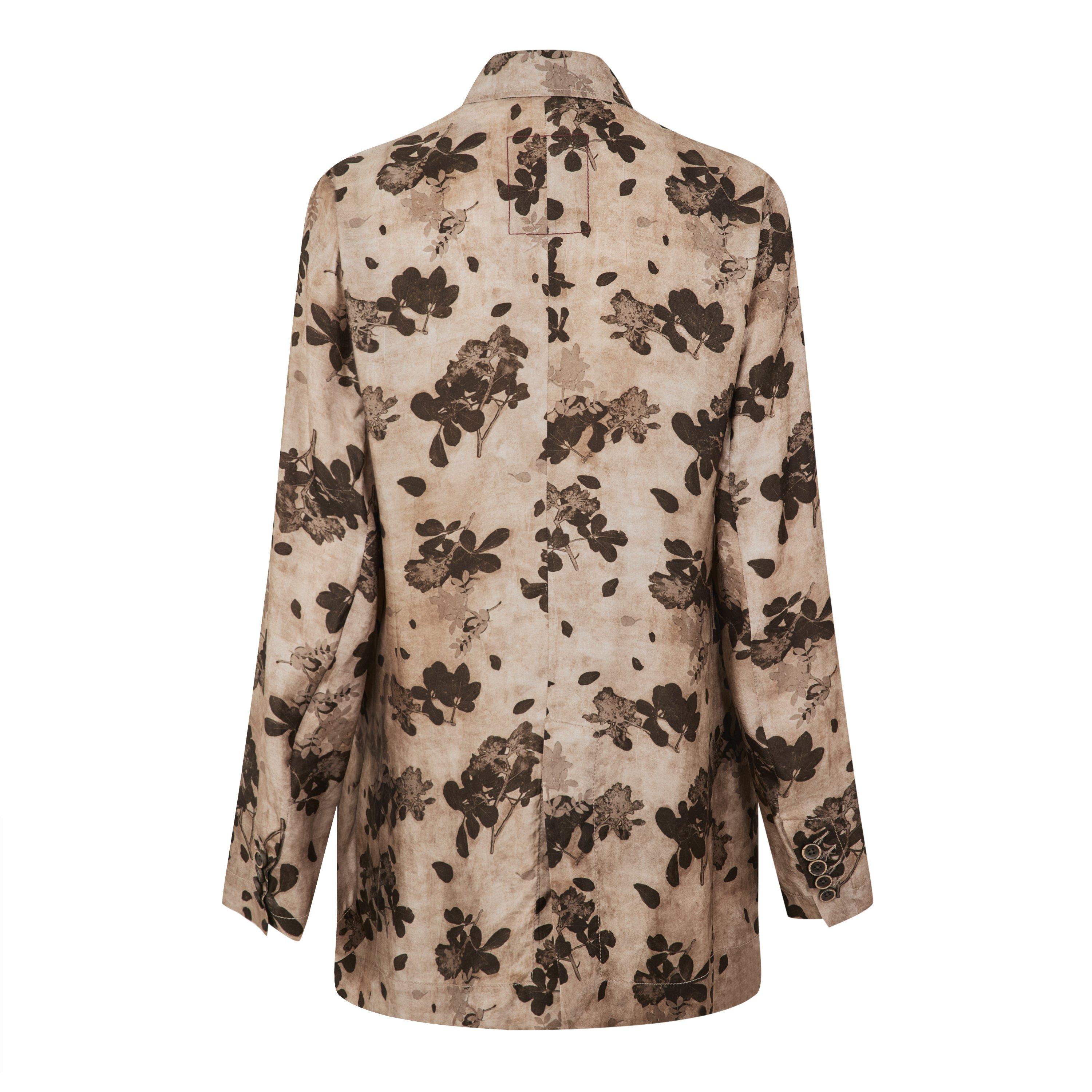 Tan/Brown - Uma Wang - Women's Khloe Viscose Overshirt - 2