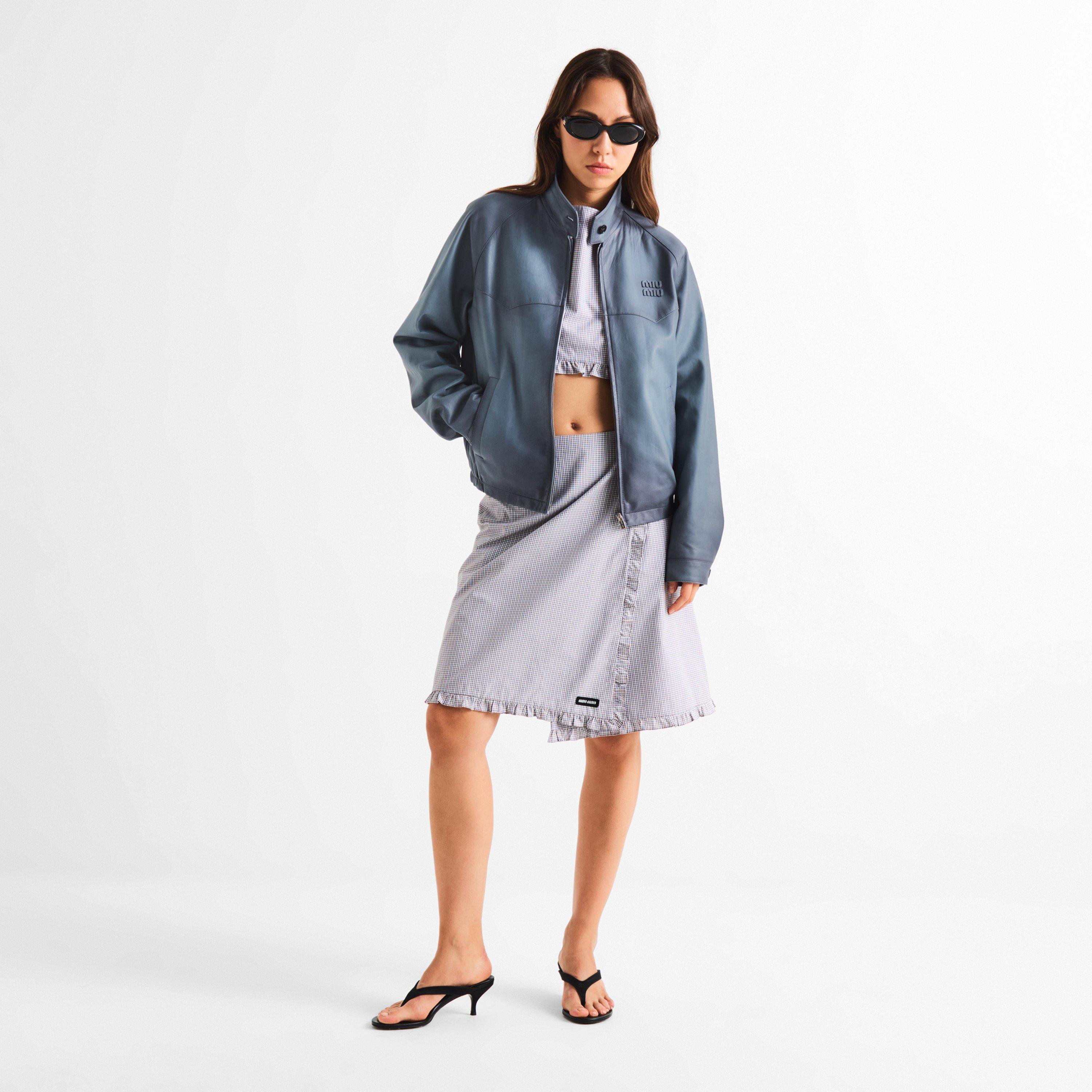 Mare - Miu Miu - Women's Nappa Softshell Jacket - 5