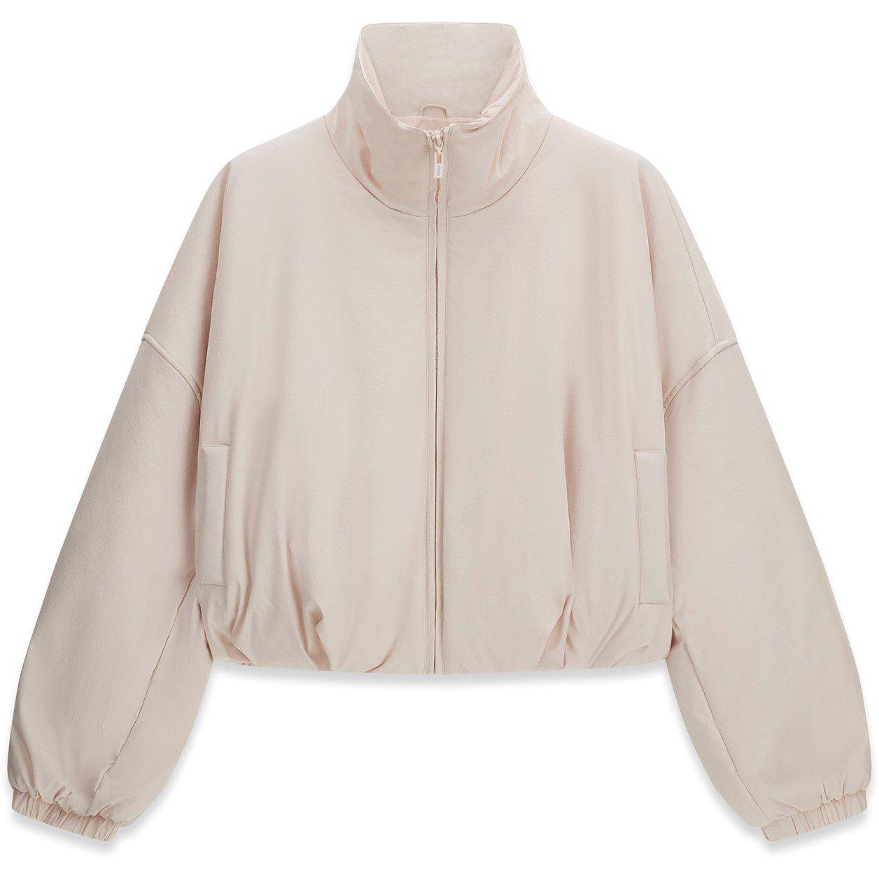 Guess Women's Rhea Padded Zip Short Puffer Jacket - Camelia Pink - Size 12 (M)