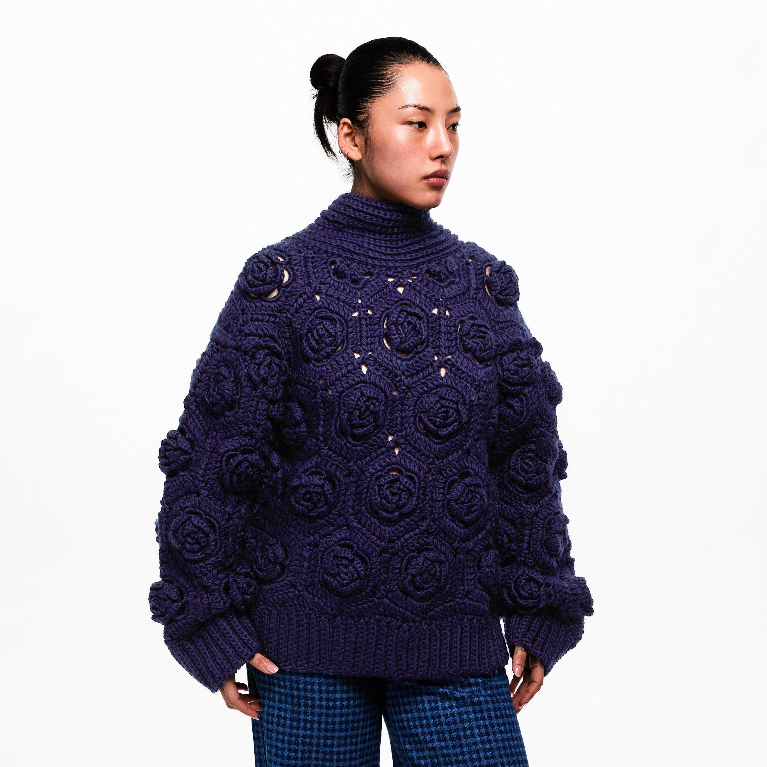 Sky Captain - Ganni - Ganni Flwr Crochet Ld62 - 3