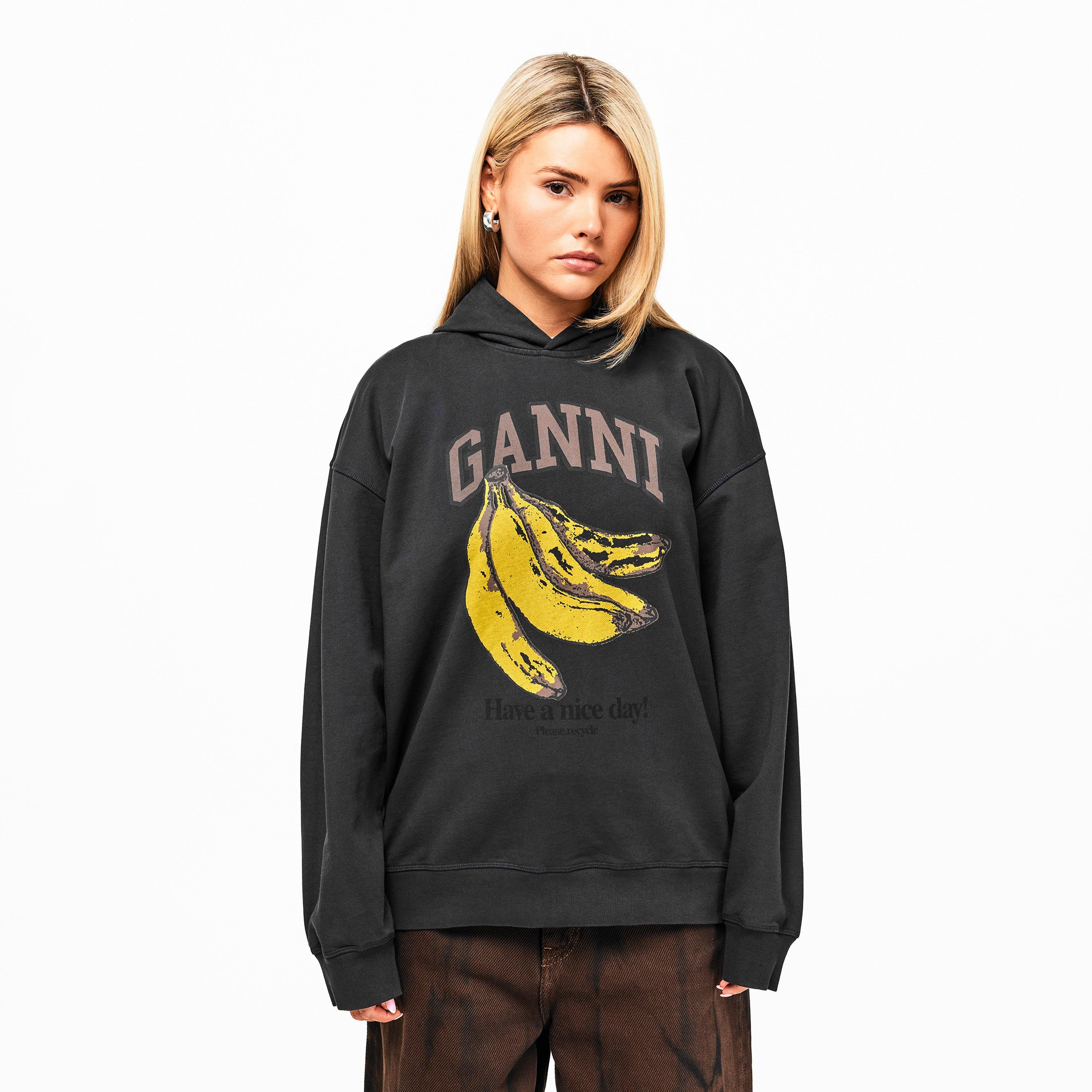 Phantom - Ganni - Women's Banana Pull Over Hoodie - 3