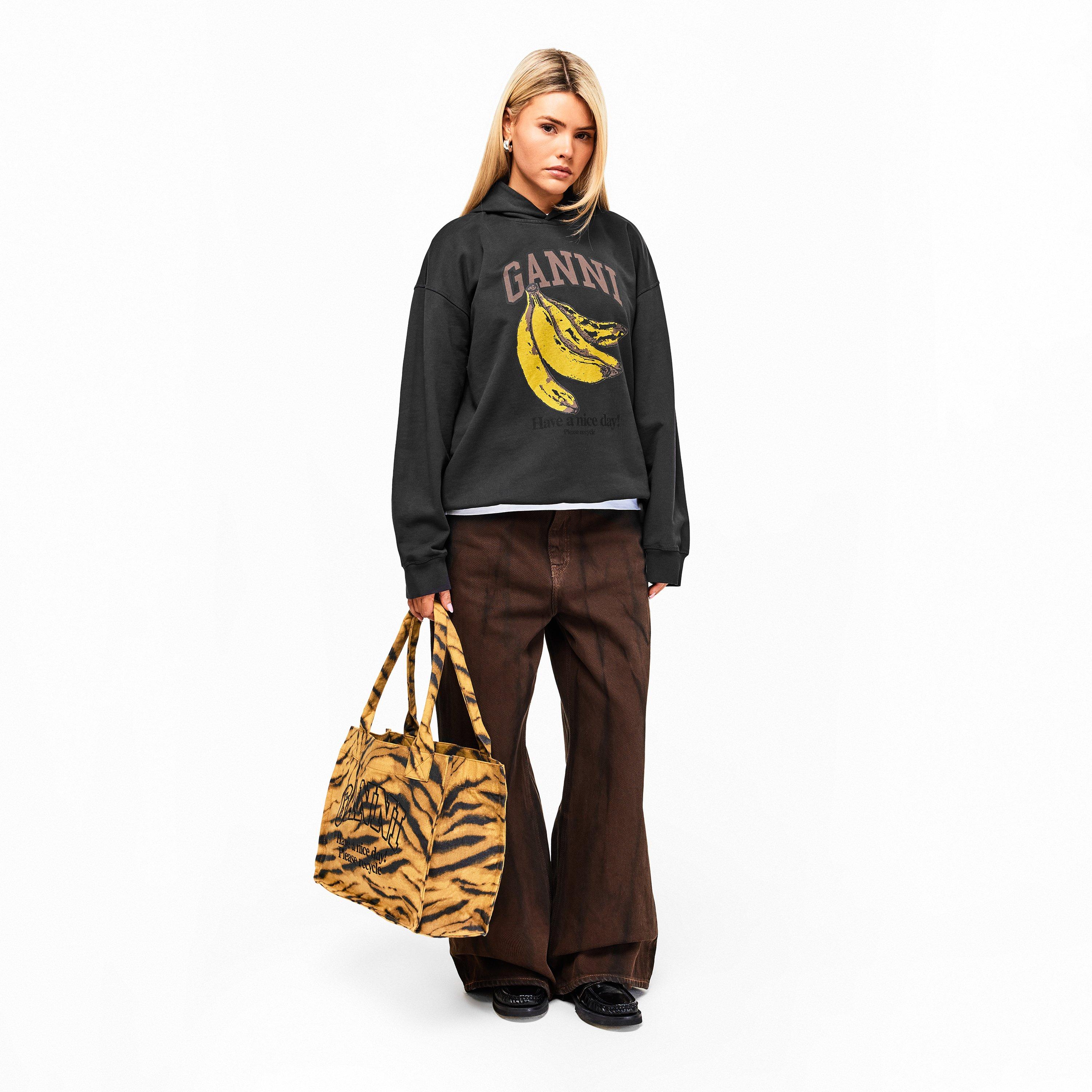 Phantom - Ganni - Women's Banana Pull Over Hoodie - 6