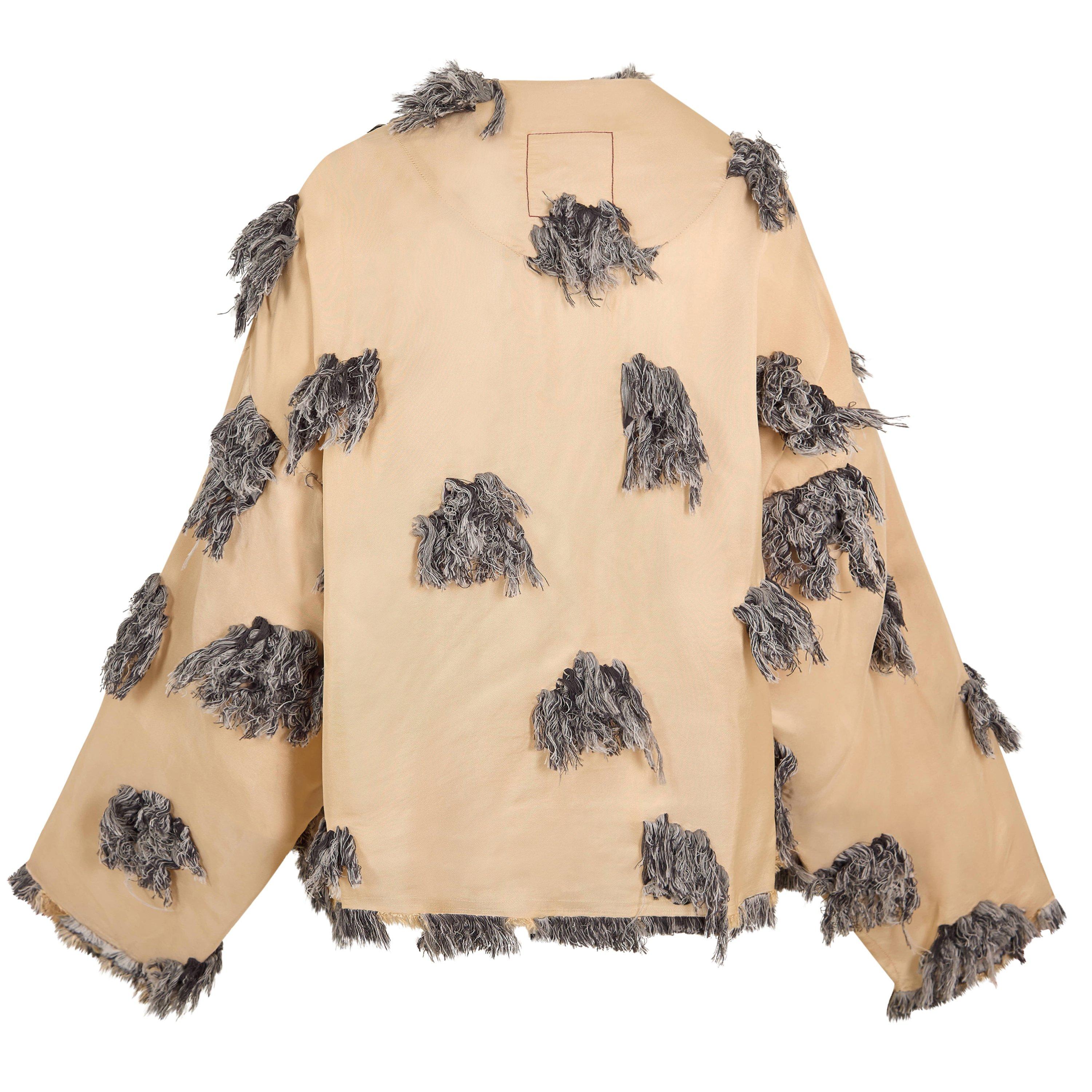 Off White/Grey - Uma Wang - Women's Klarke Overshirt - 2