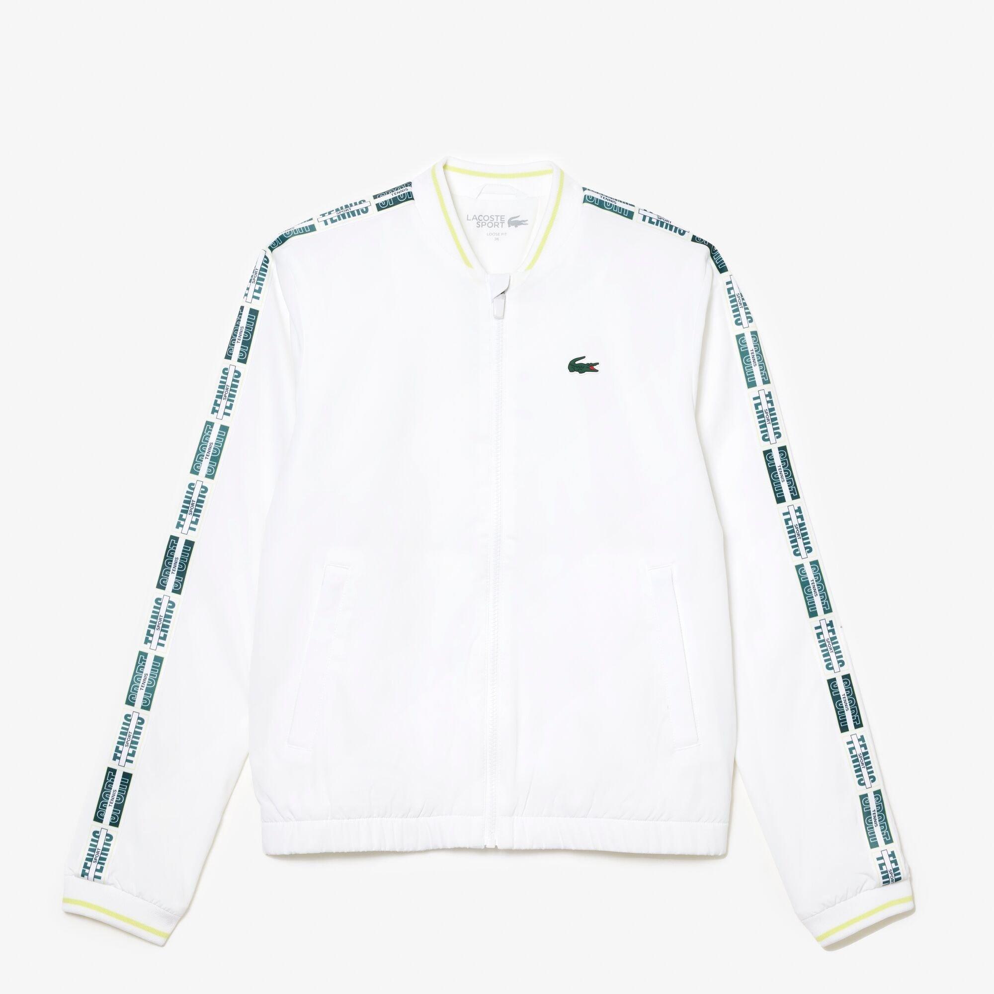 Lacoste Women's Blouson Tracksuit Top - White - 6 (34)