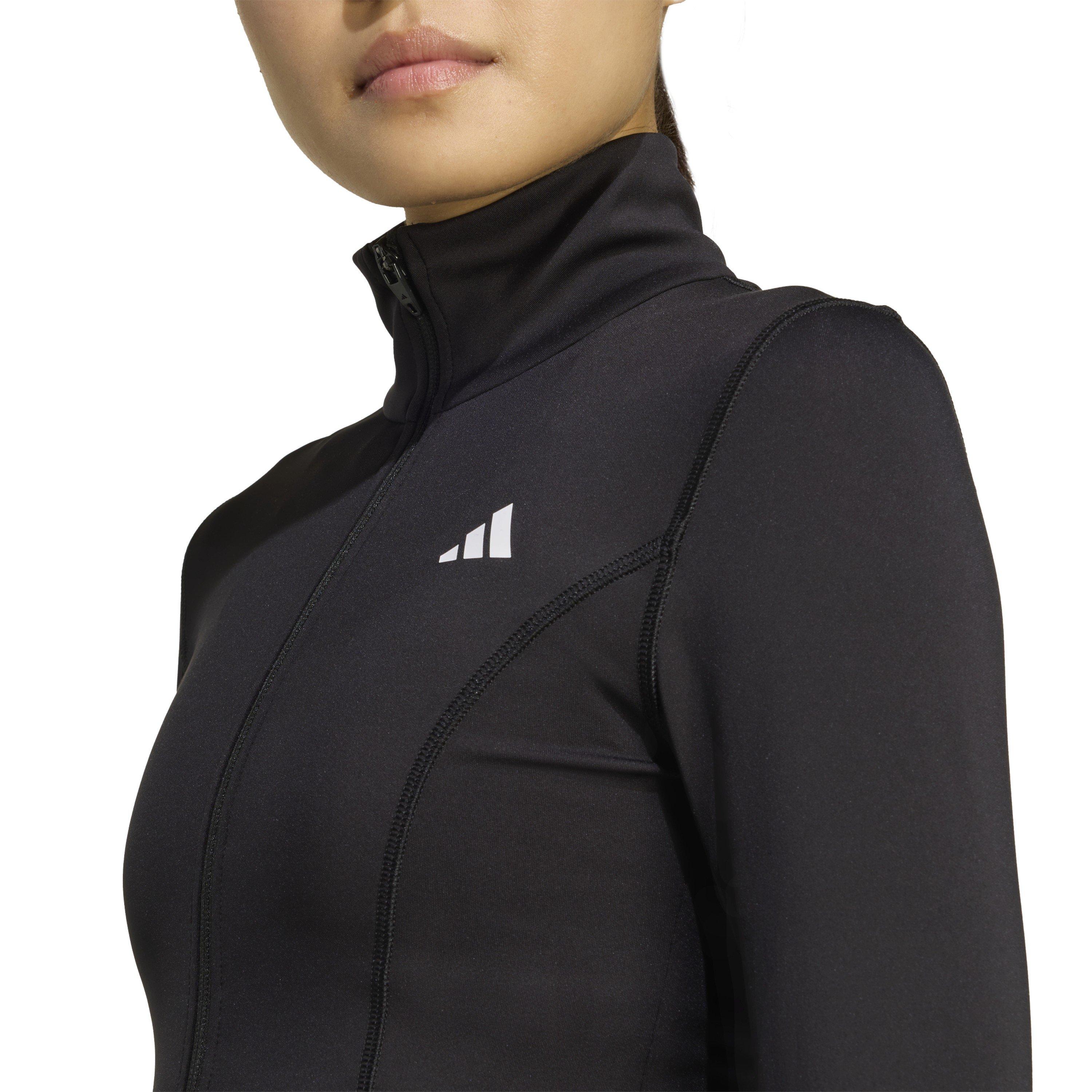 Black - adidas - Women's Performance Training Jacket - 5