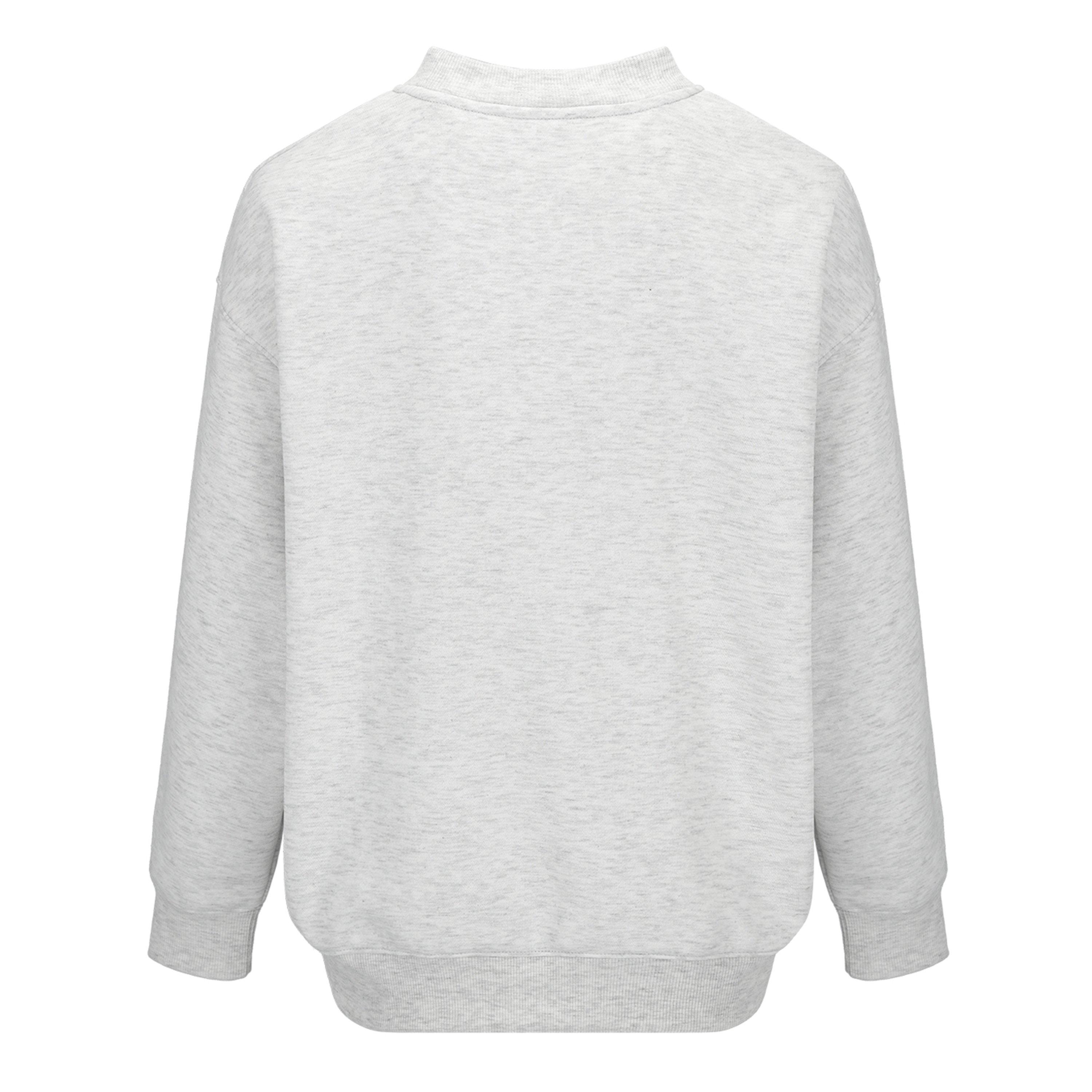 Ice Grey Marl - Slazenger - Crew Jumper  Womens - 2