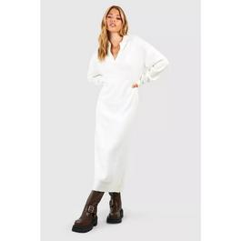 Violet Romance Knitted Jumper Dress