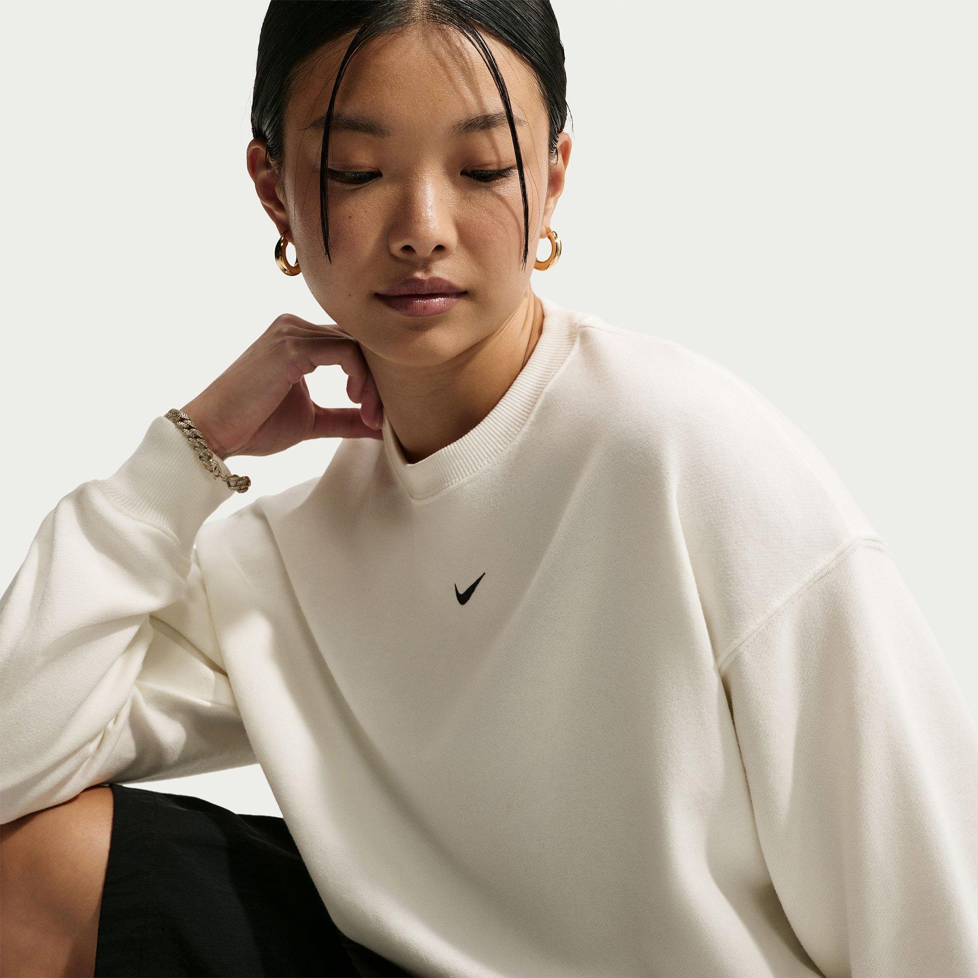 Sail/Black - Nike - Nike Stdo Flc Crew Ld71 - 2