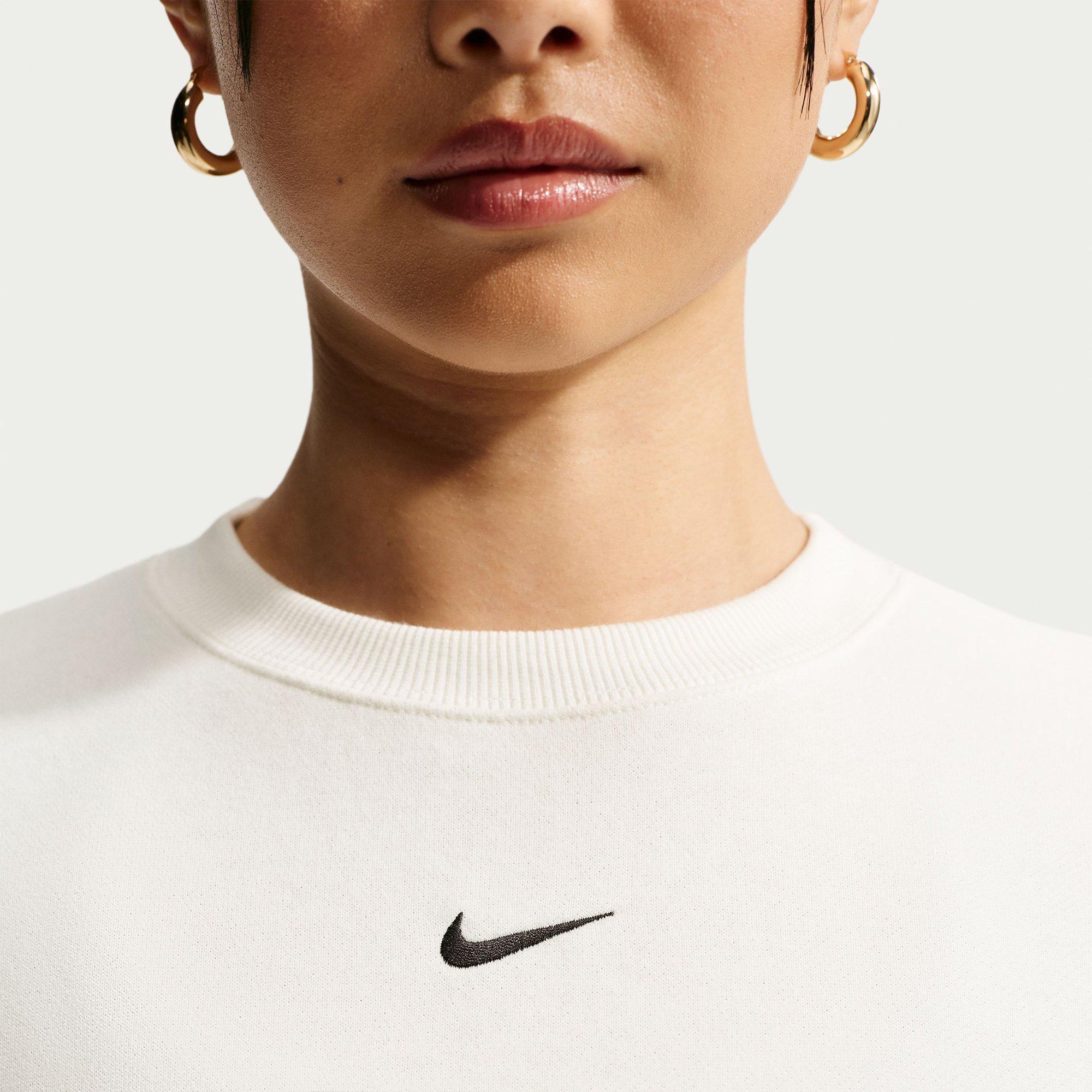 Sail/Black - Nike - Nike Stdo Flc Crew Ld71 - 4