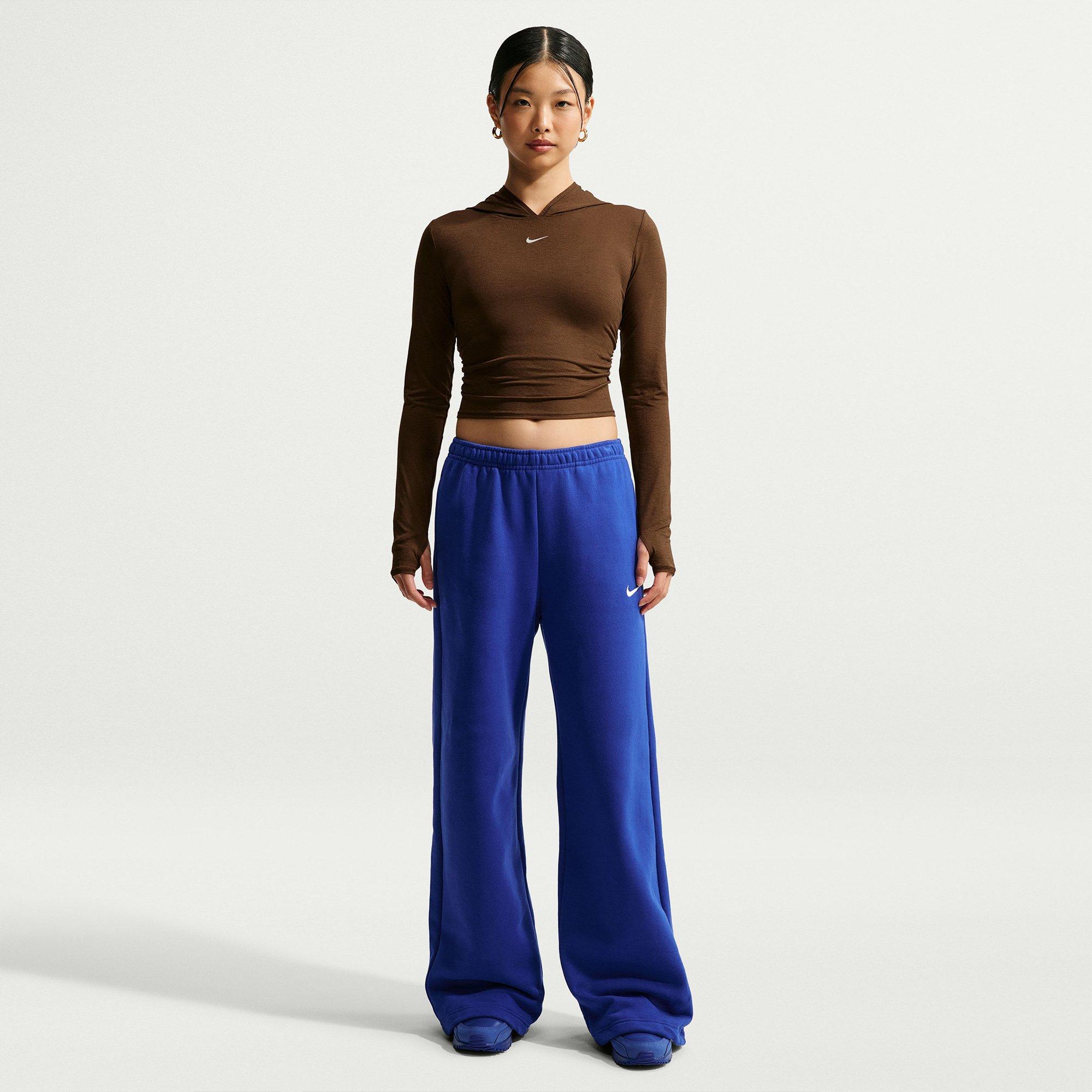 Cacao Wow/Sail - Nike - Nike Ls Hood Slub T Ld71 - 5