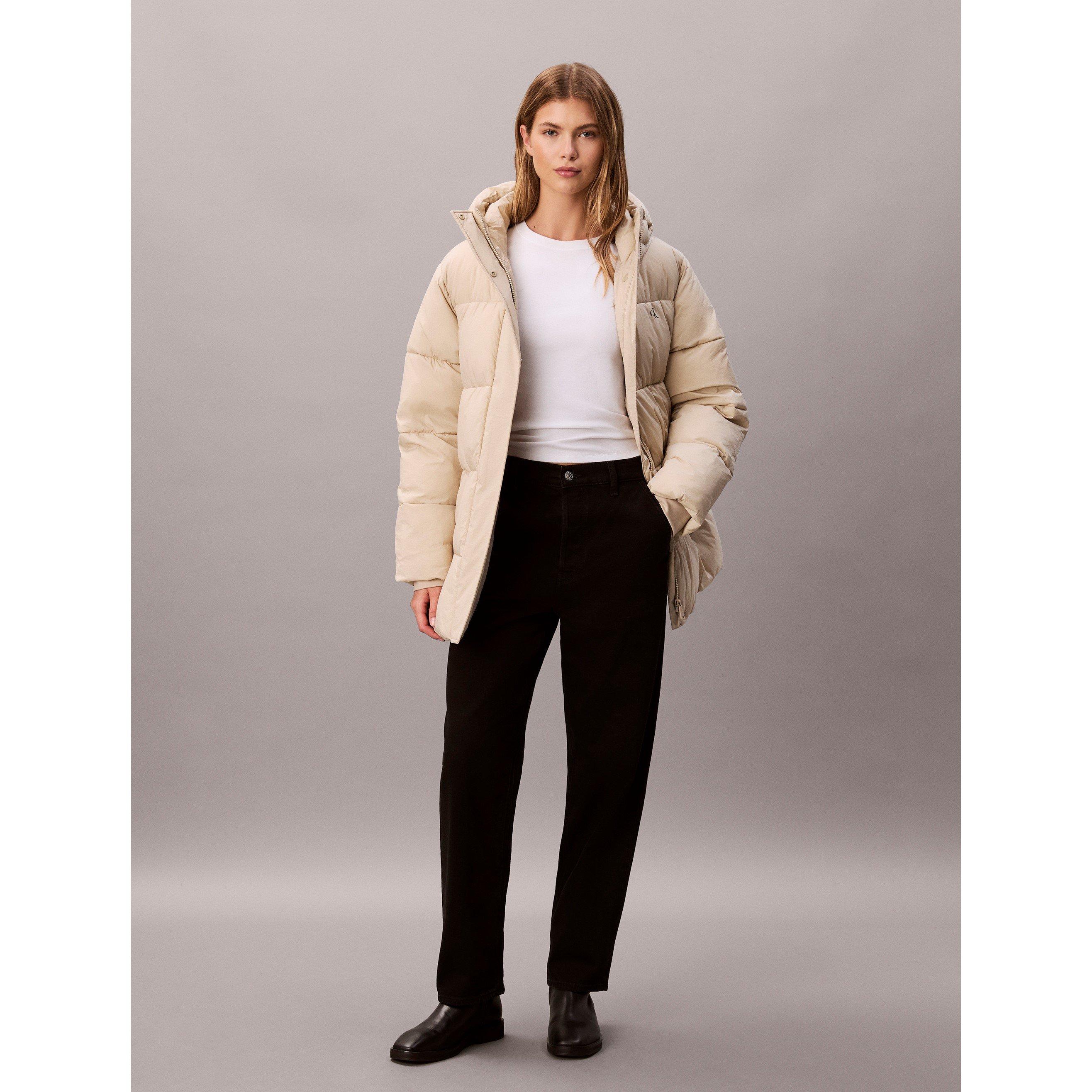 Insel-Fossil - Calvin Klein Jeans - Women's Belted Medium Puffer Jacket - 2