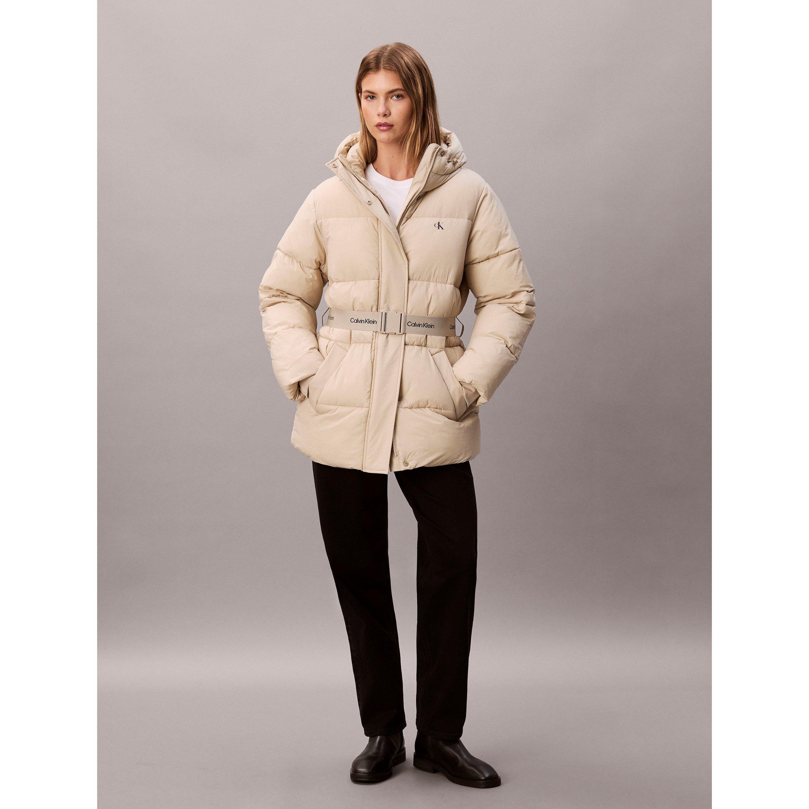 Insel-Fossil - Calvin Klein Jeans - Women's Belted Medium Puffer Jacket - 7