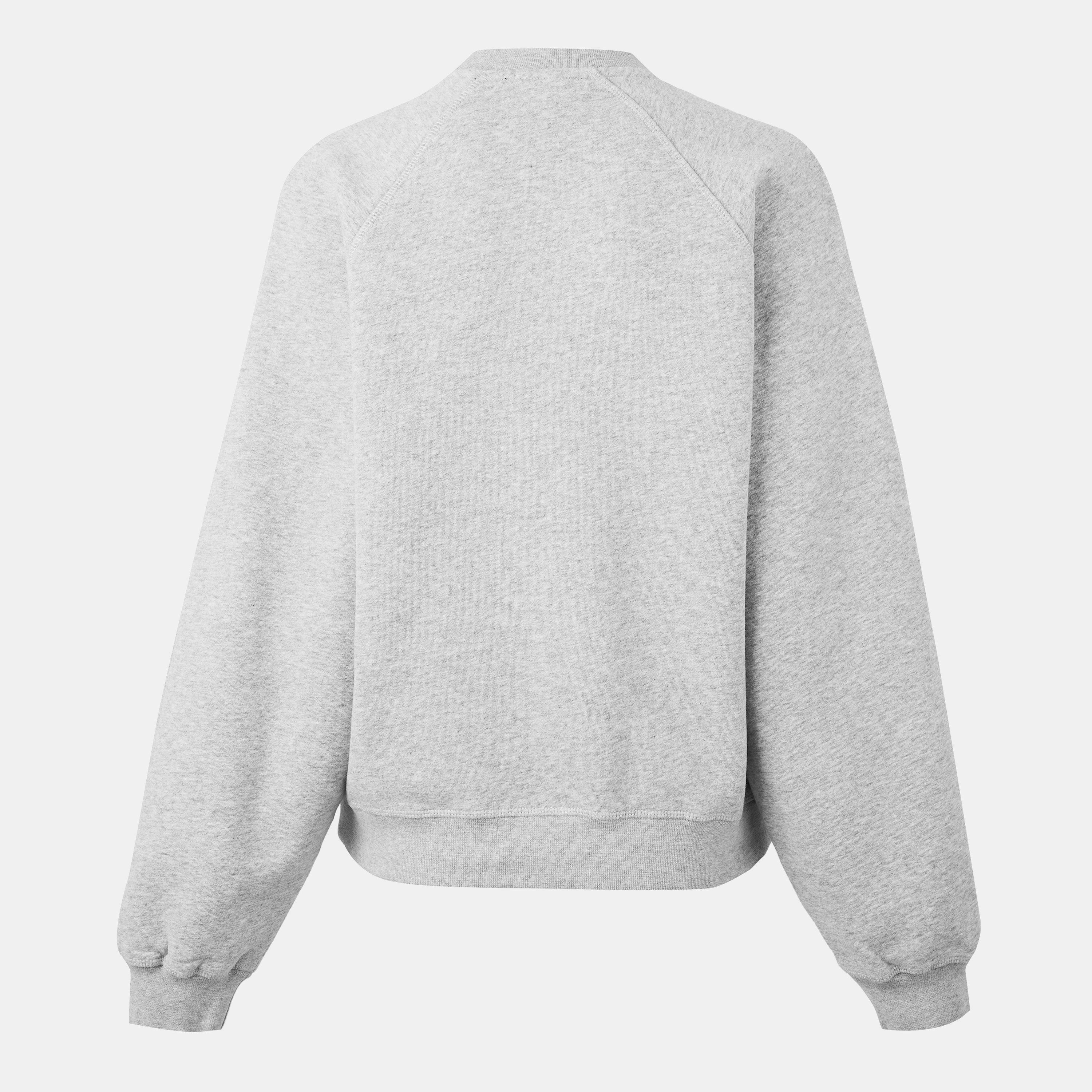 Grey Marl - Represent - Women's Rep Everyday Crew Ultra-soft Fleece Sweatshirt - 2