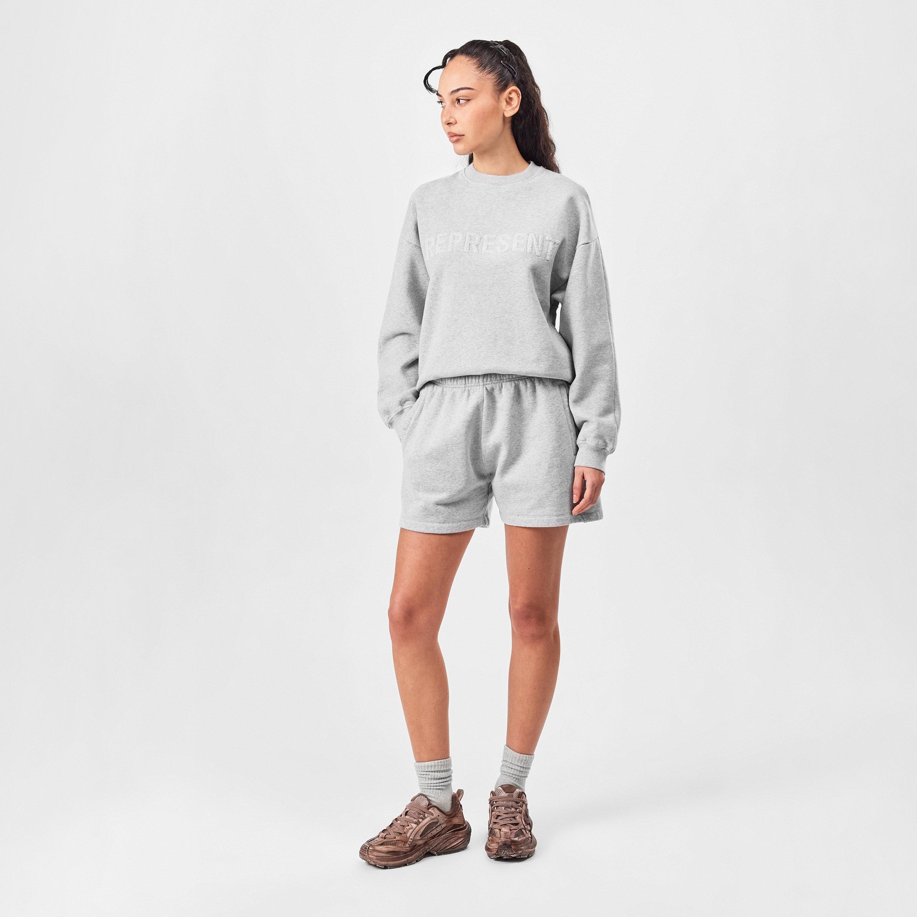 Grey Marl - Represent - Women's Rep Everyday Crew Ultra-soft Fleece Sweatshirt - 6