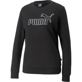 Puma LIU JO faux-leather midi shirt dress