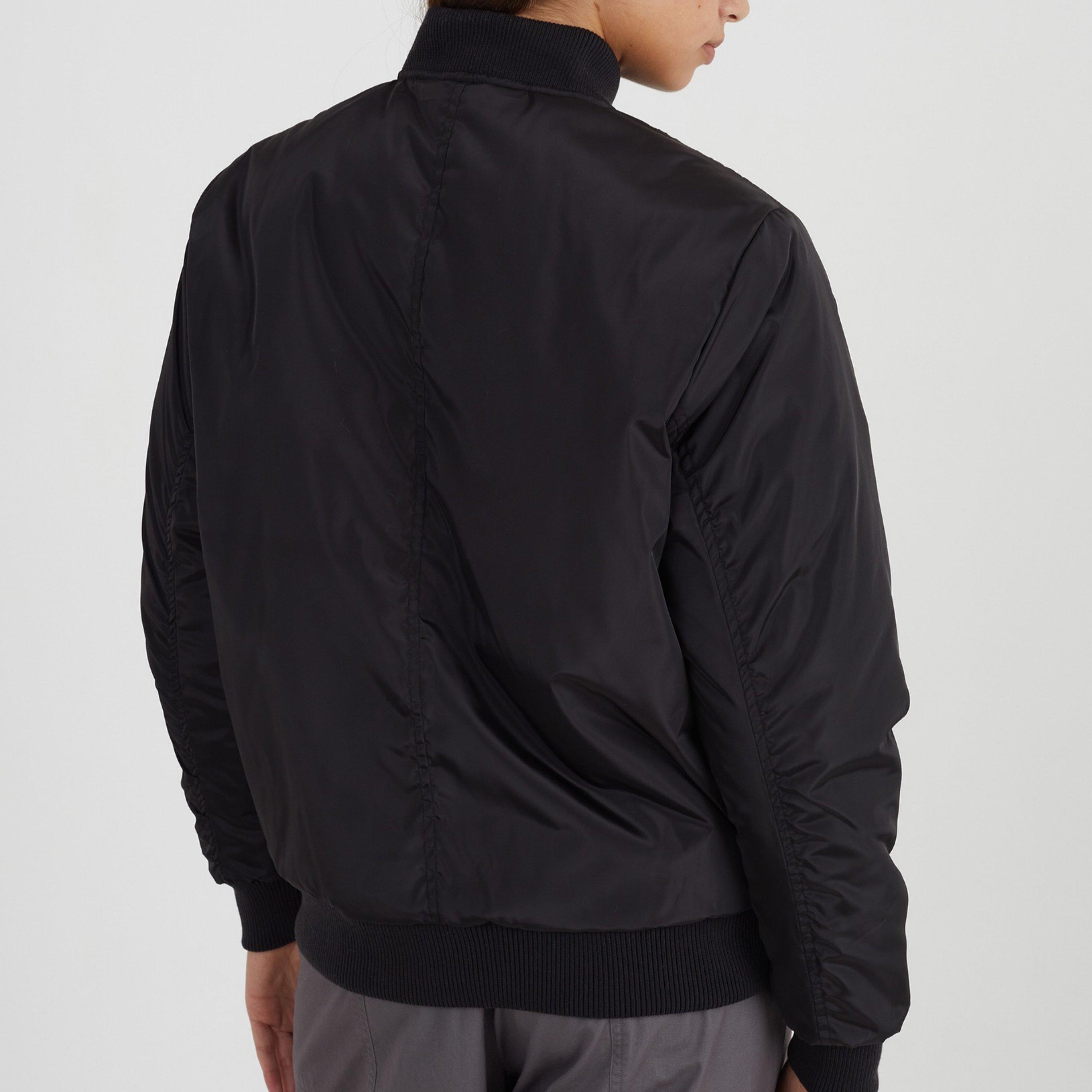 Crna - Brave Soul - Brave Soul Ladies Black Brazil Bomber Jacket - 2