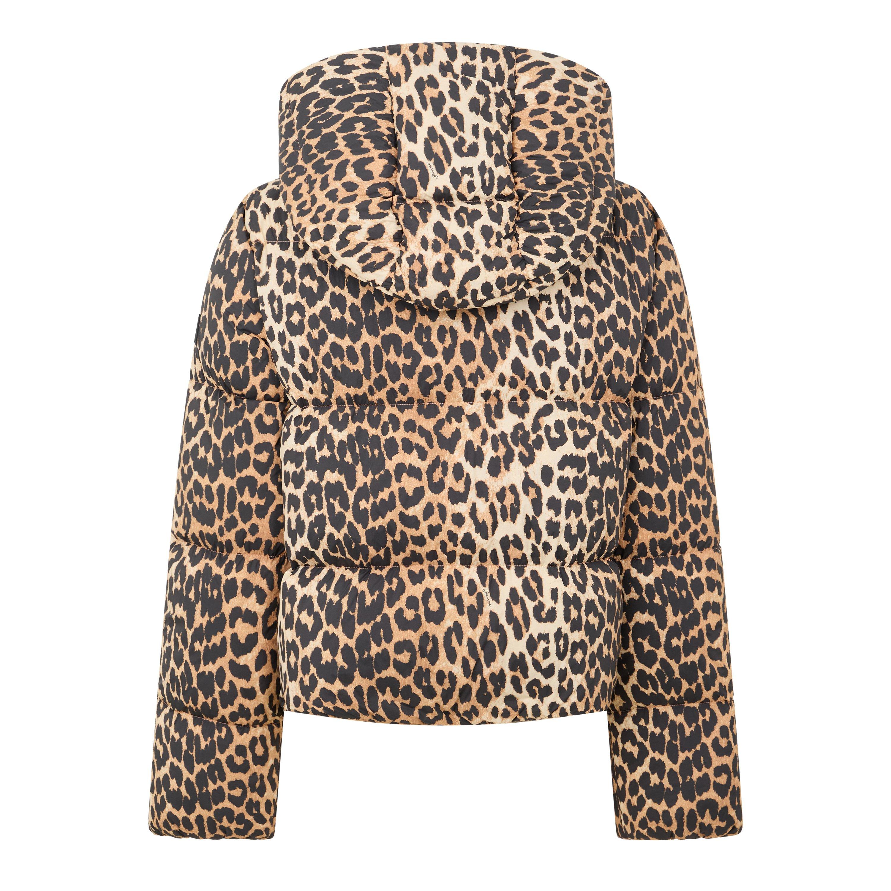 Almond Milk - Ganni - Women's Mini Puffer Jacket - 2