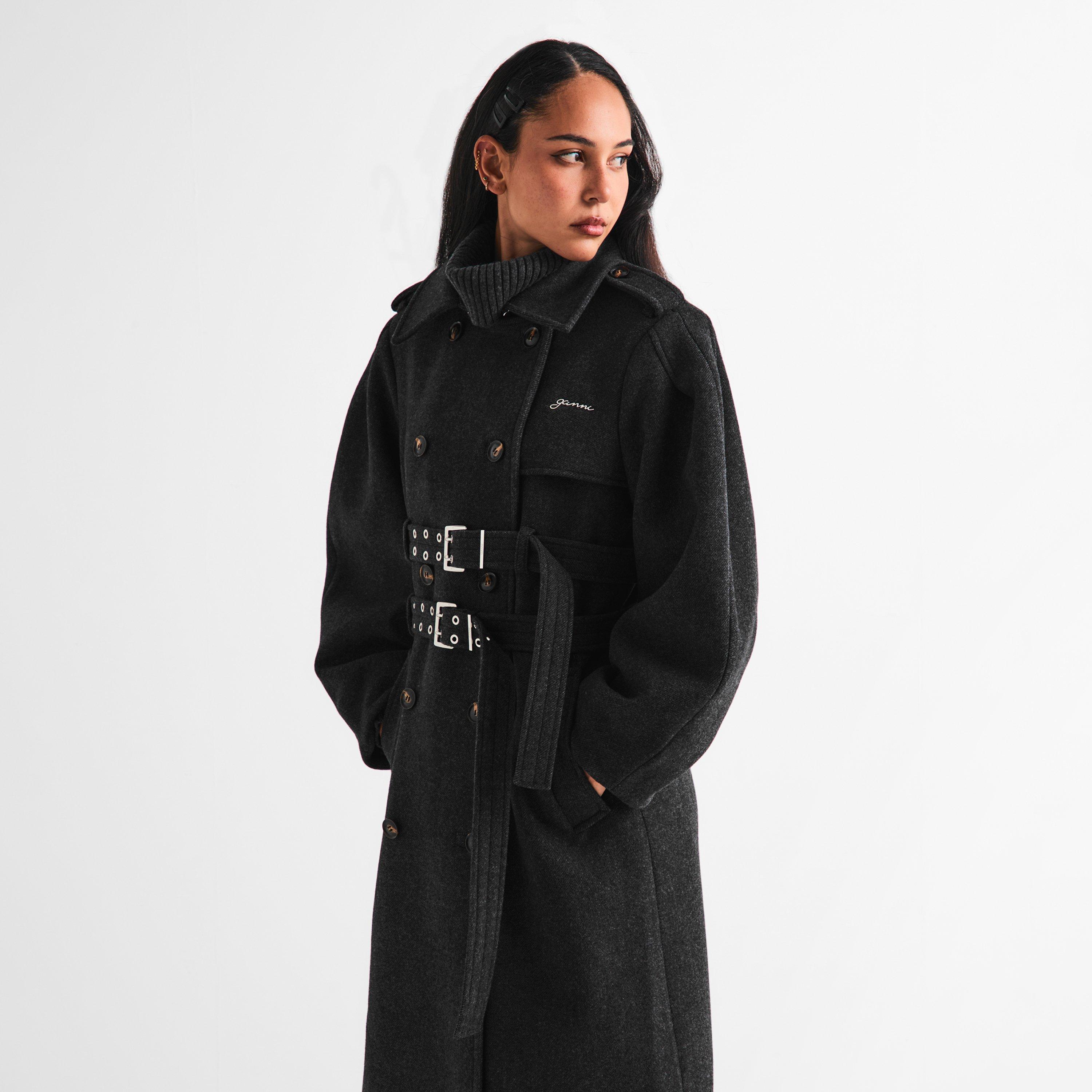 Phantom - Ganni - Women's Pea Coat - 3