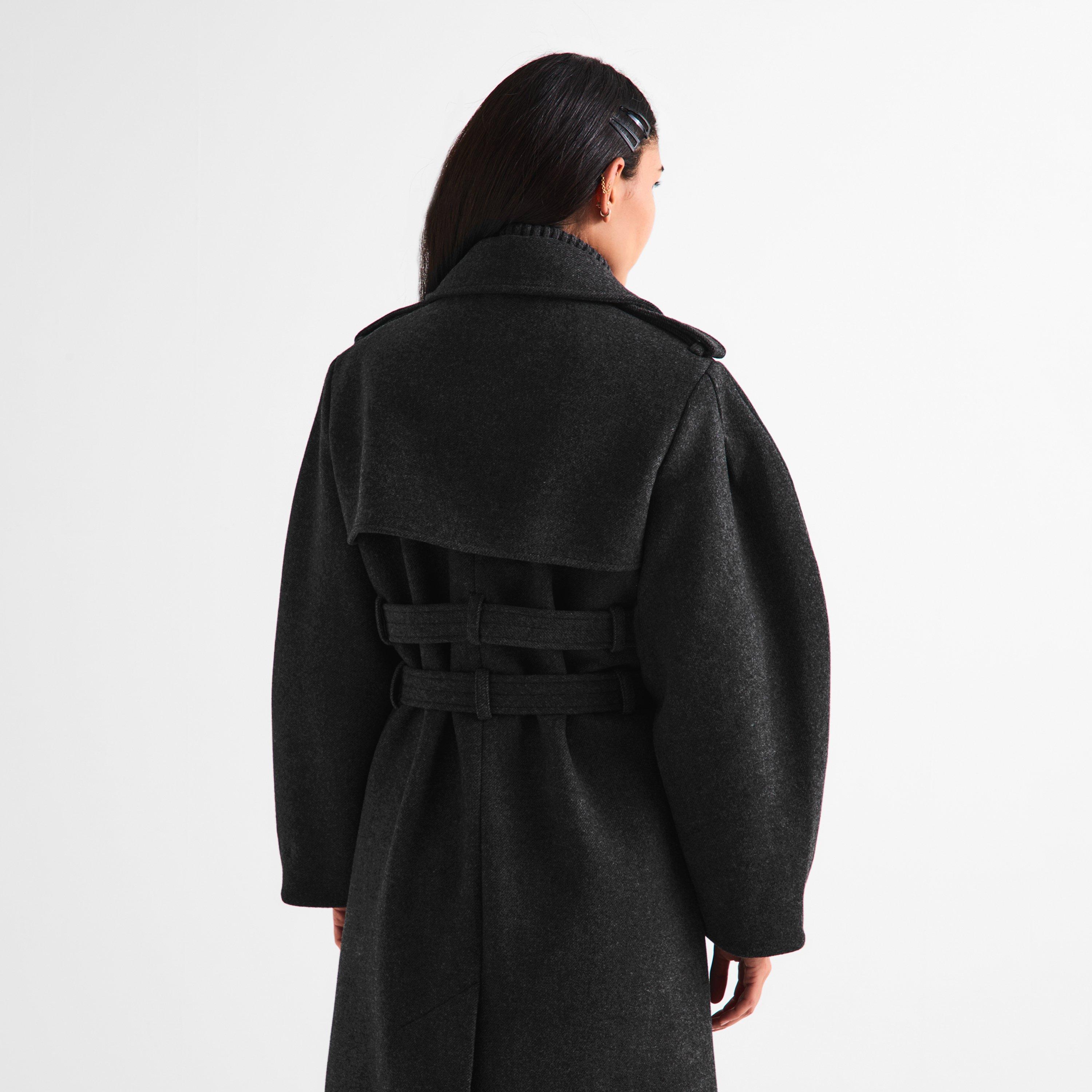 Phantom - Ganni - Women's Pea Coat - 4