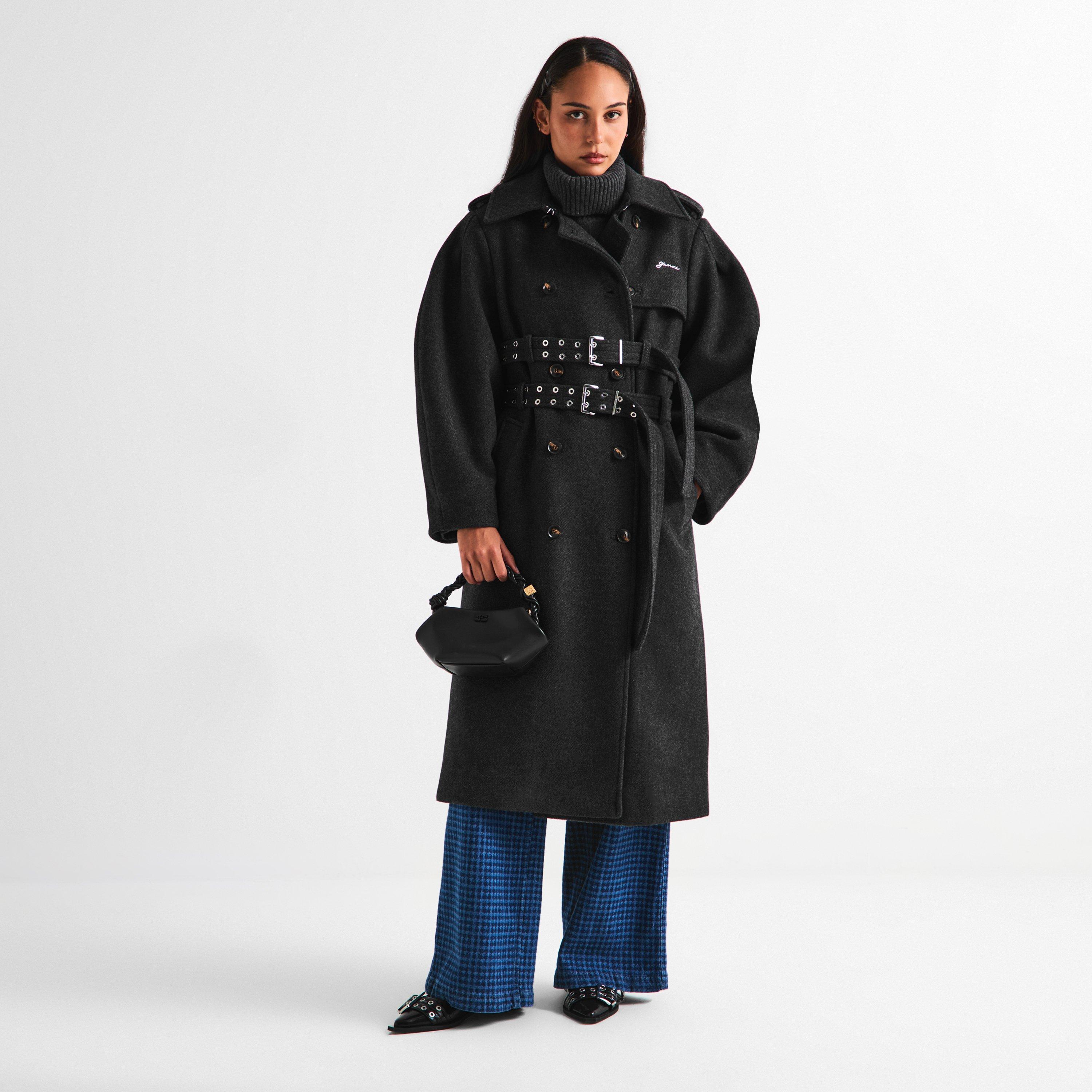 Phantom - Ganni - Women's Pea Coat - 6