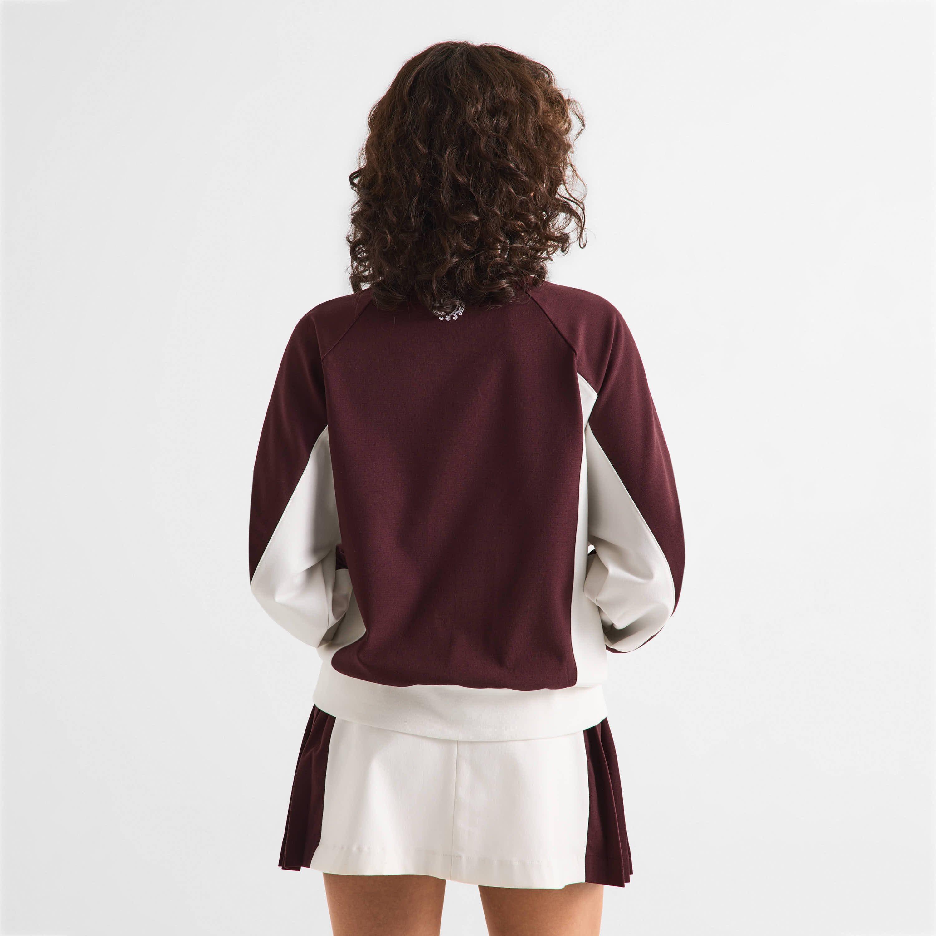 Burgundy - Slazenger - Off-Court Women’s Afterplay Pullover - 4
