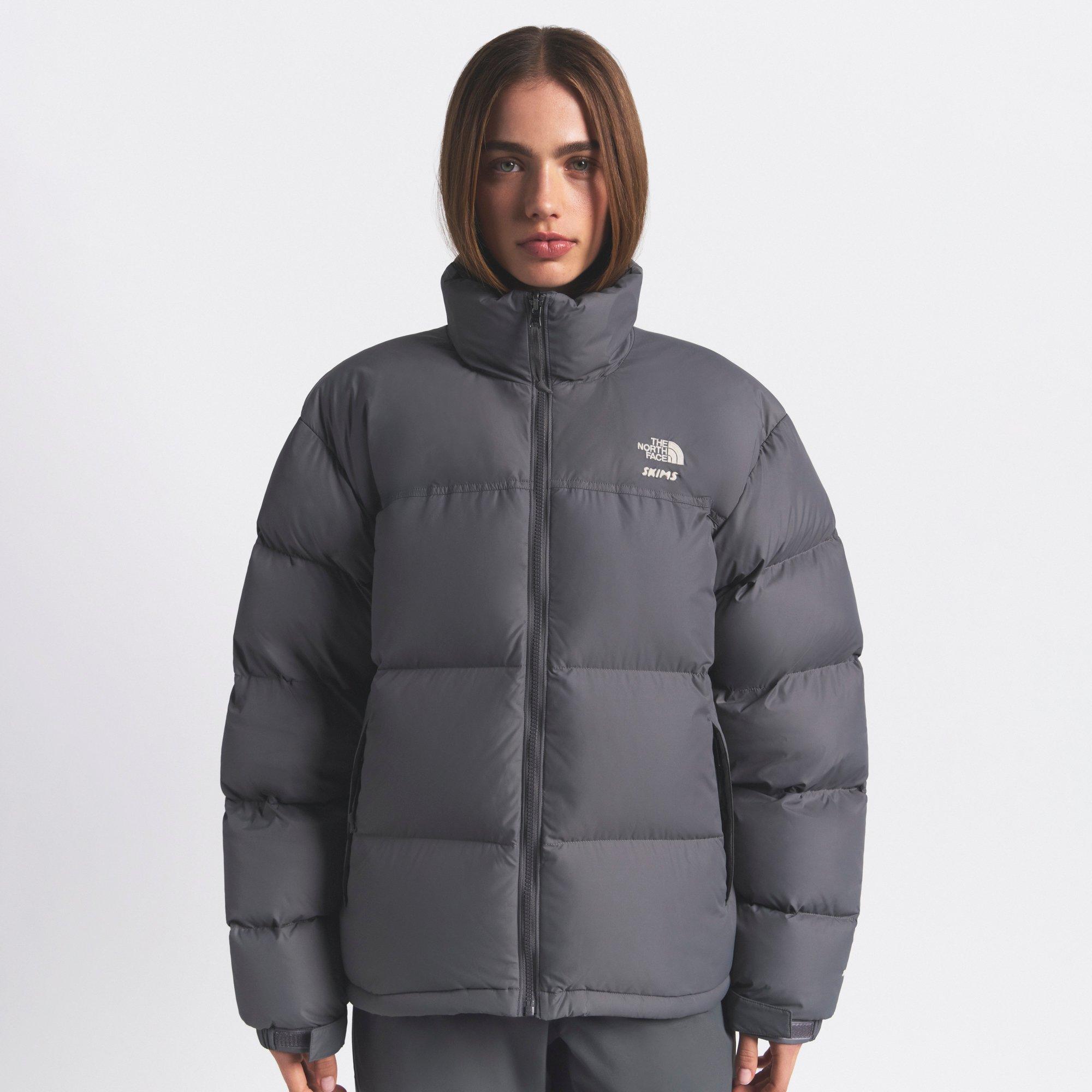 SK Gunmetal - TNF x Skims - Womens 1996 Nuptse Jacket - 7