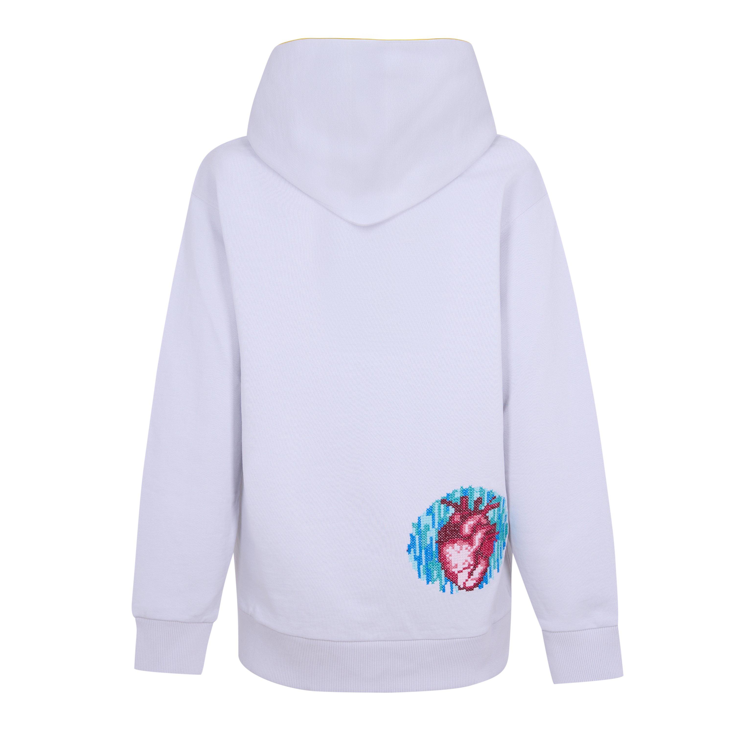 Gravel Grey - Diadora - Women's Eye Pull Over Hoodie - 2