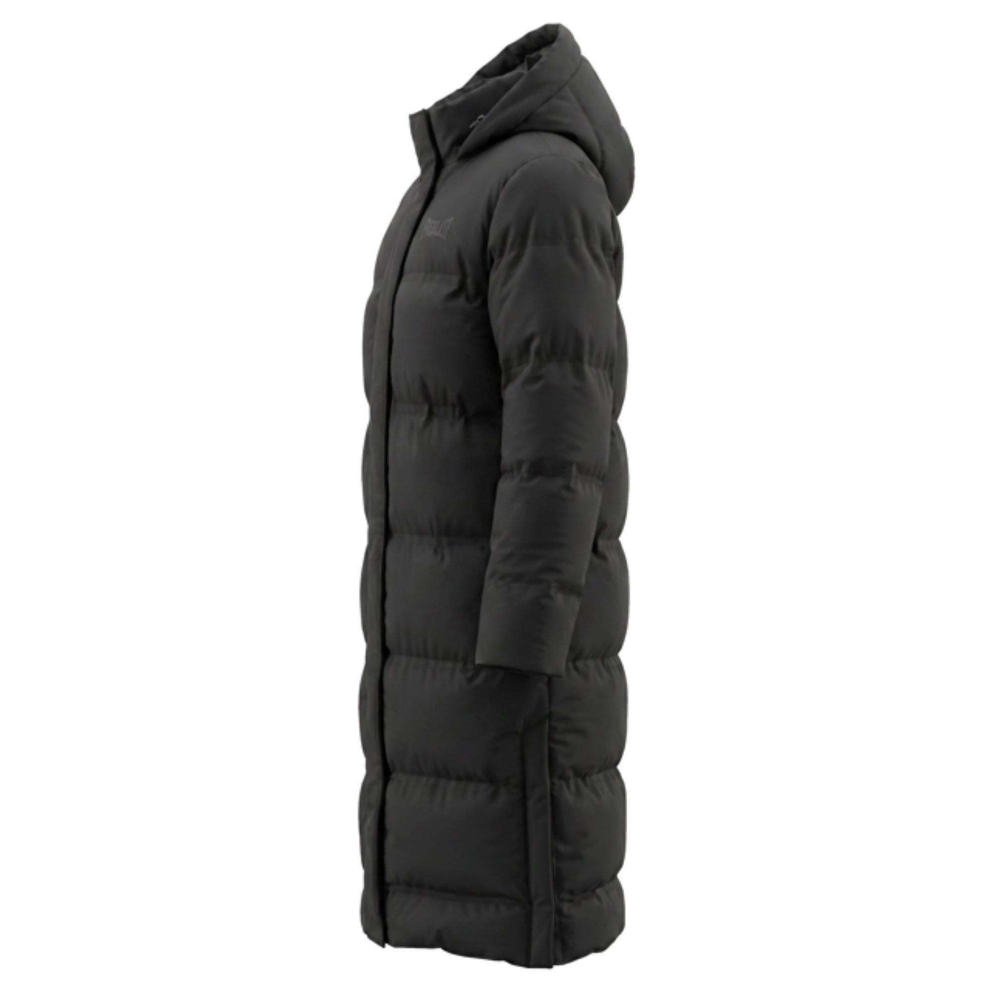 Black - Everlast - Everlast Long Bubble Puffer Jackets Womens - 2