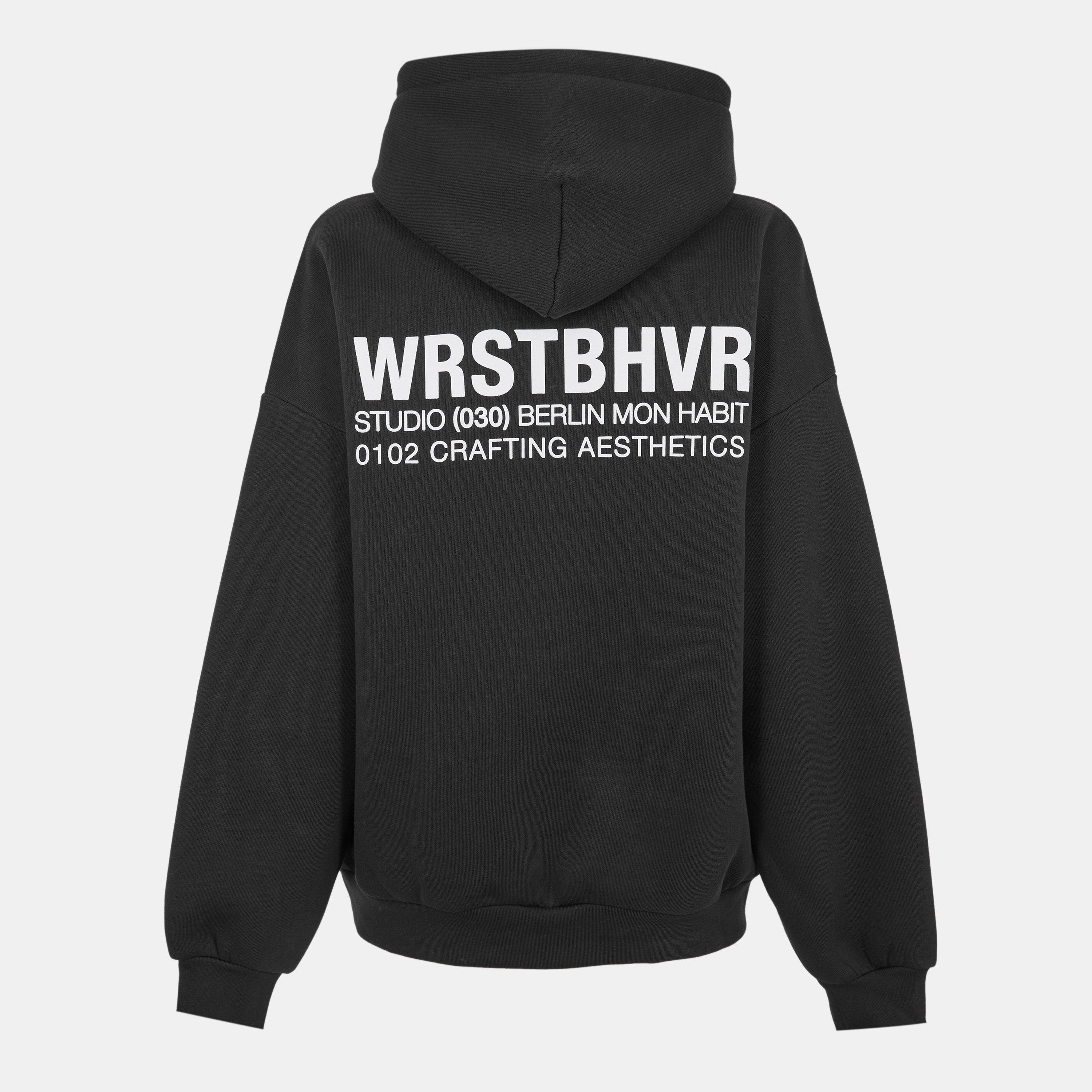 Black - WRSTBHVR - Women's Studio Over-the-Head Hoodie - 2