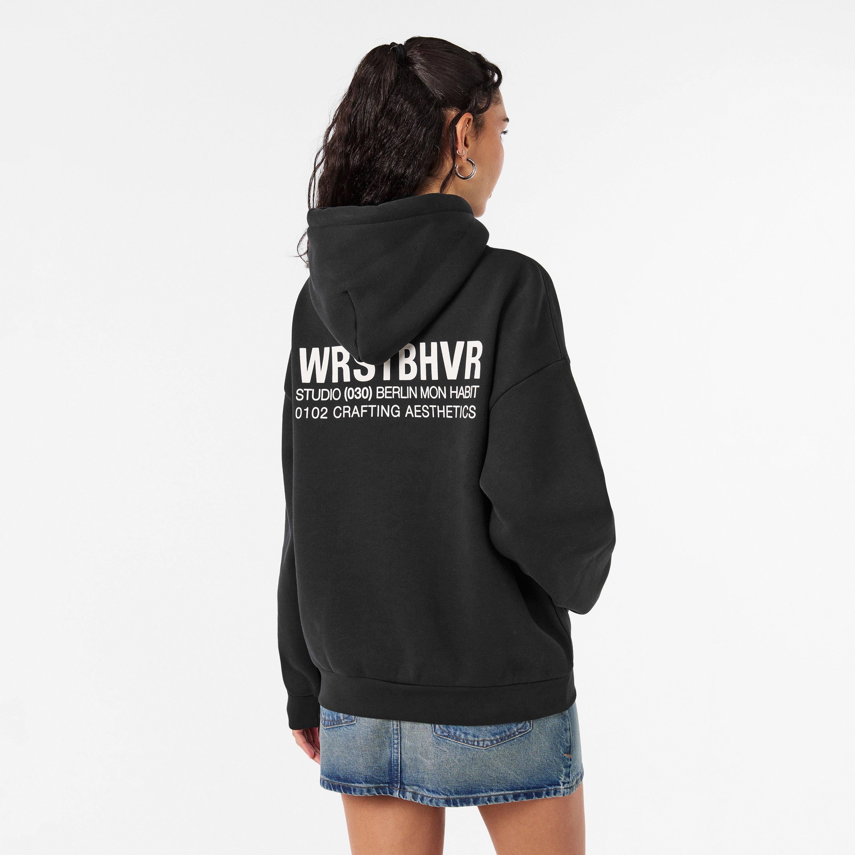 Black - WRSTBHVR - Women's Studio Over-the-Head Hoodie - 4