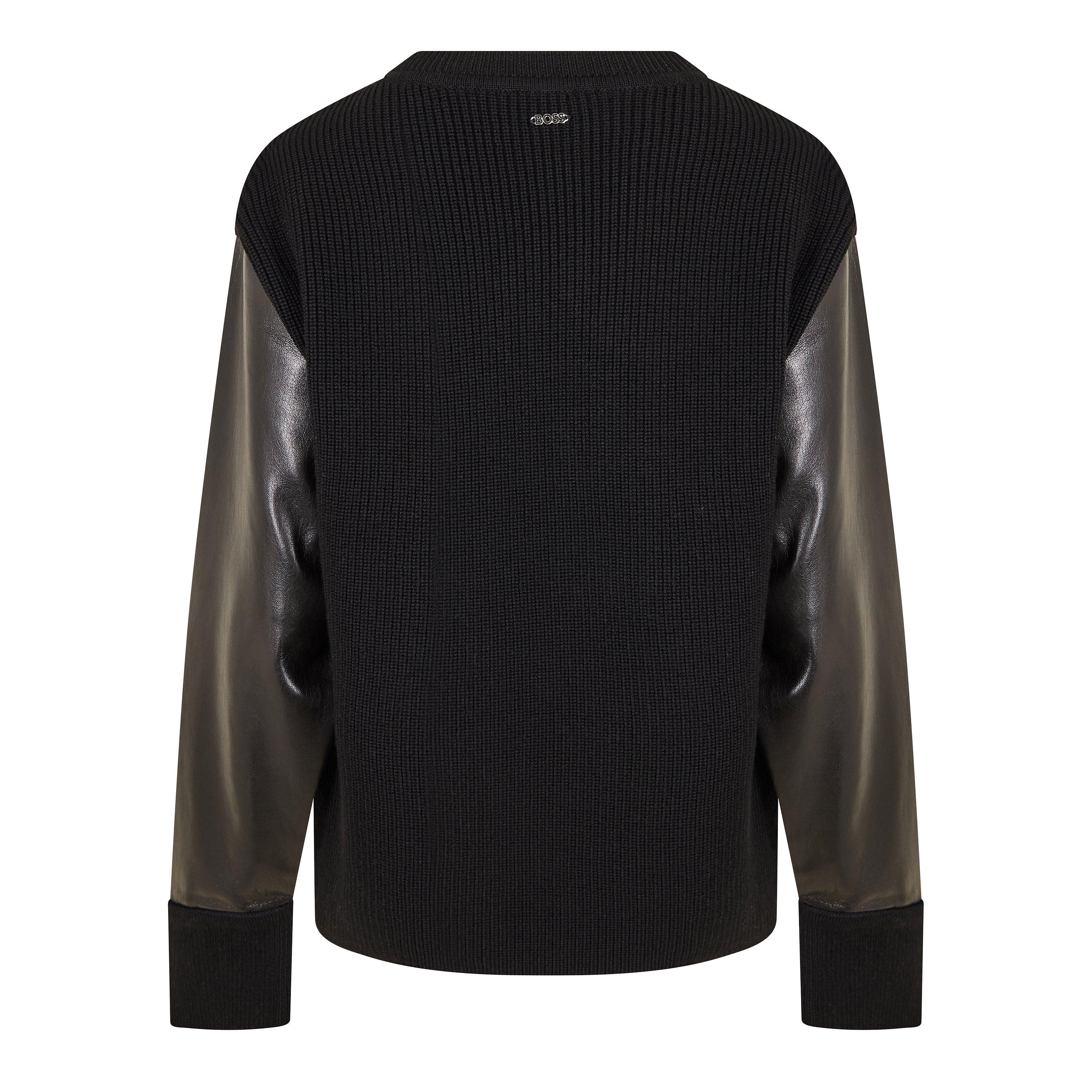 Black - Boss - Fanalian 10245530 01 Sweatshirt Womens - 2