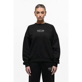 Good For Nothing Oval Sweatshirt Black