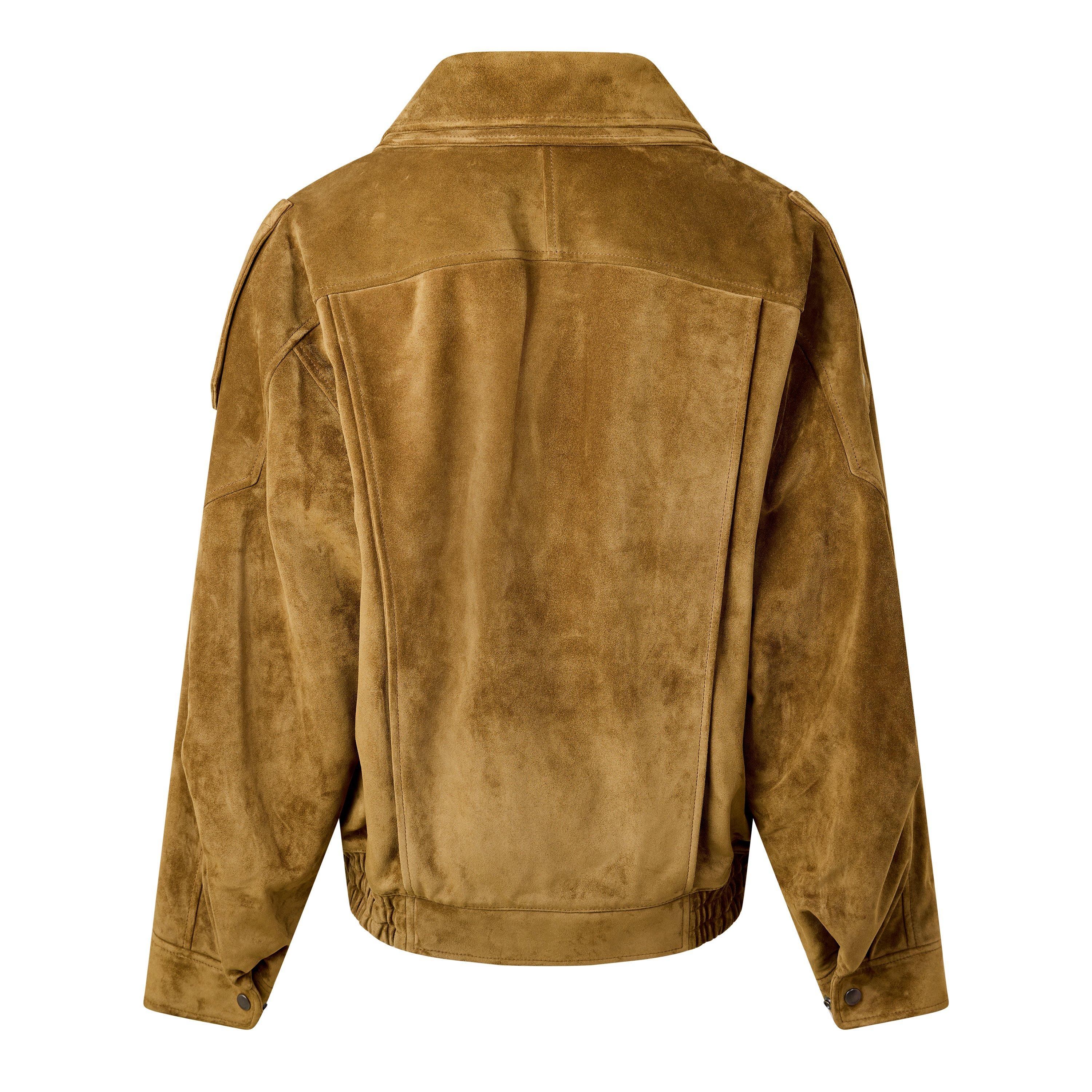 Noix - Saint Laurent - Saint Suede Jckt Ld64 - 2