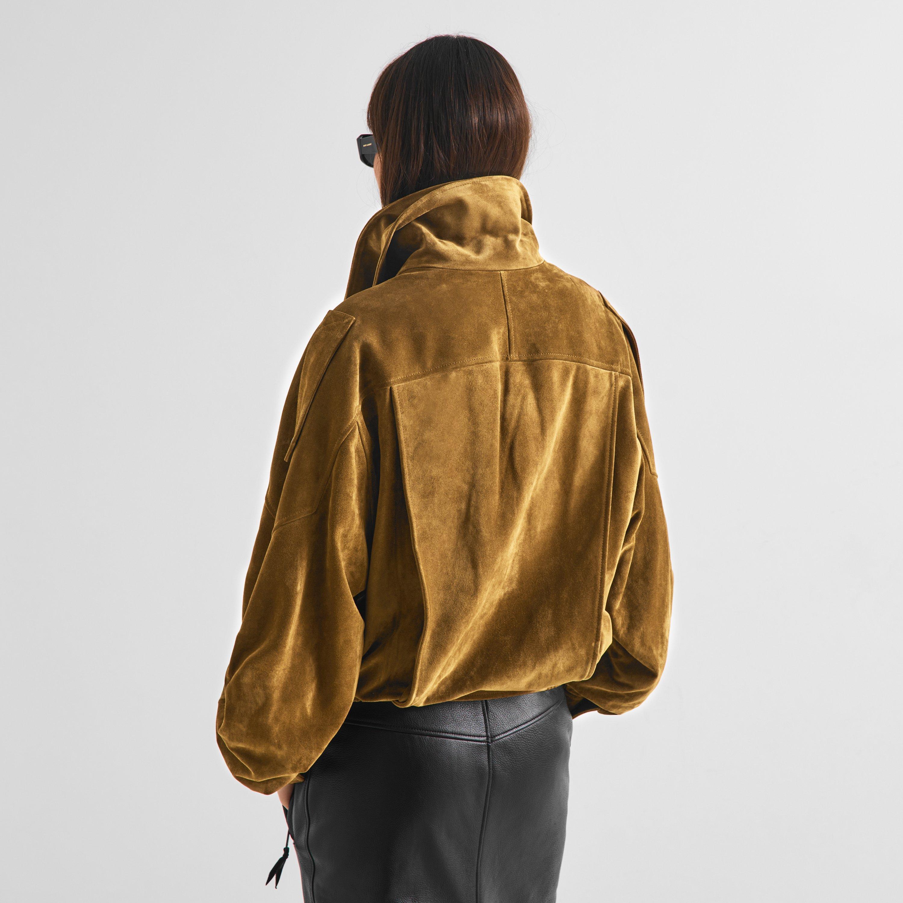 Noix - Saint Laurent - Saint Suede Jckt Ld64 - 4