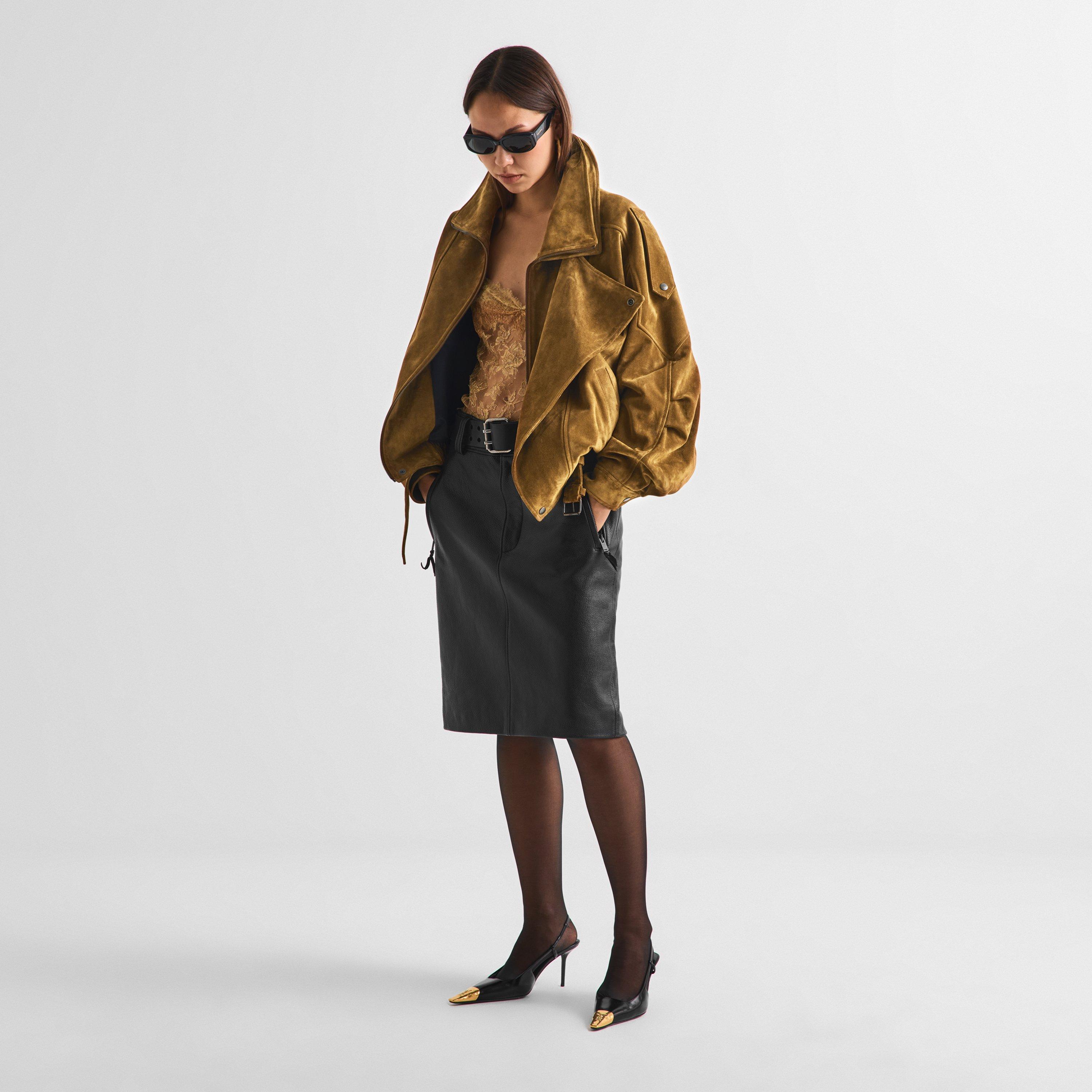Noix - Saint Laurent - Saint Suede Jckt Ld64 - 6