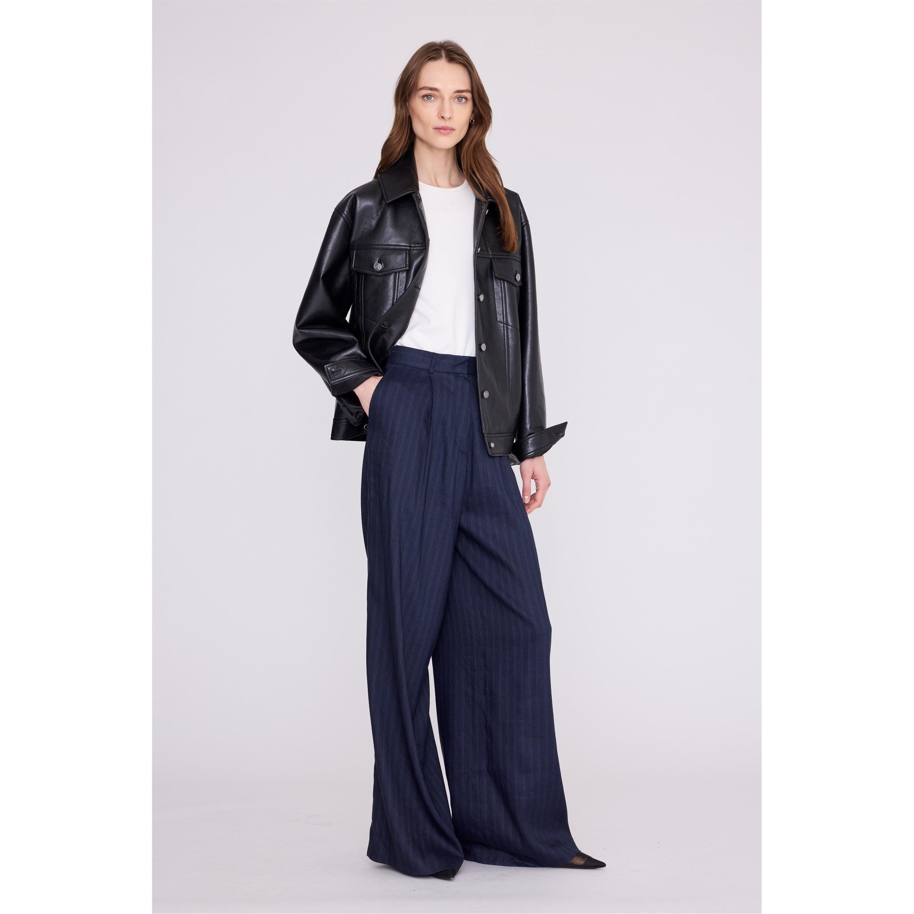 Black - Anine Bing - Women's Rory Denim Jacket - 1