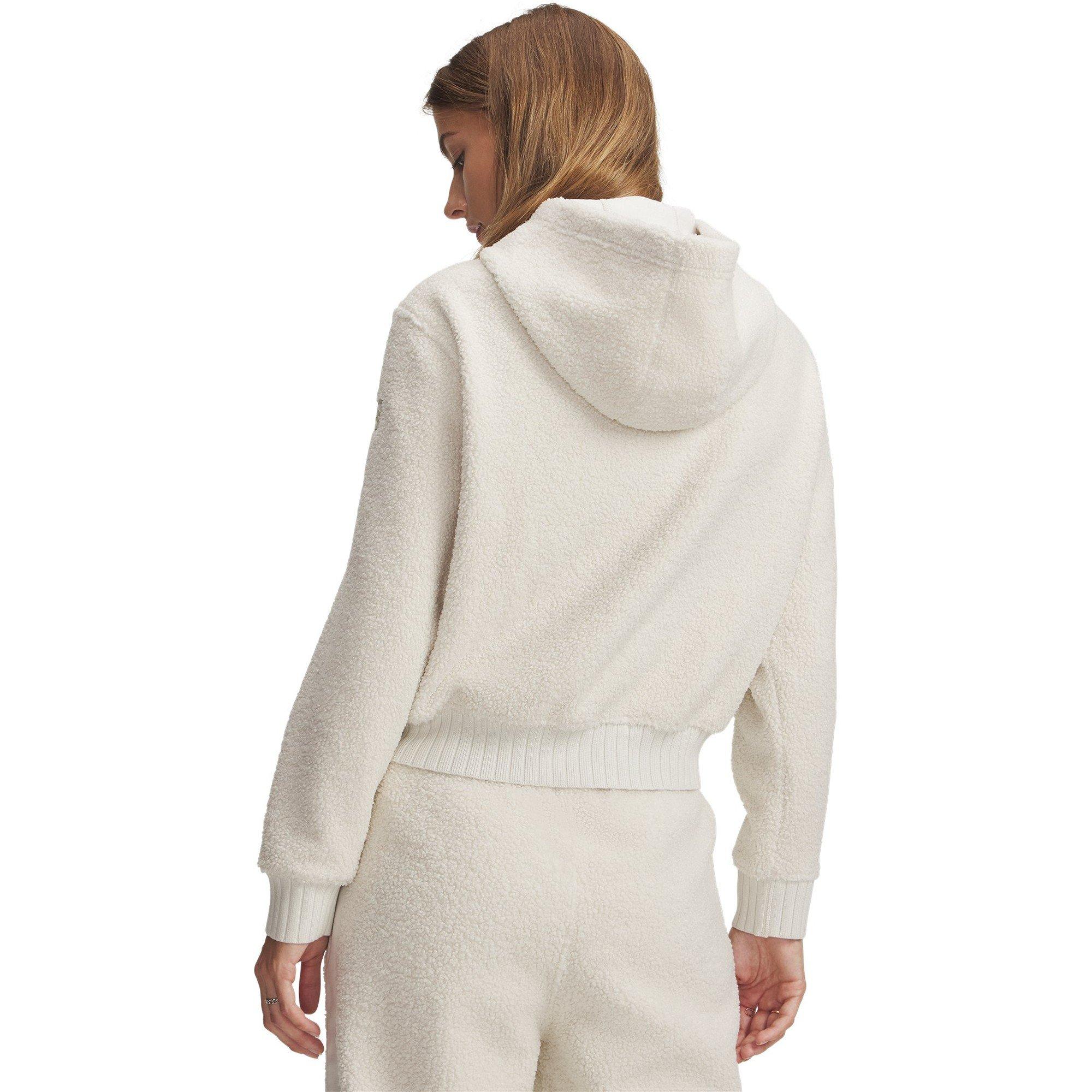 White - Under Armour - UA High Pile Flc Jkt Ld99 - 2
