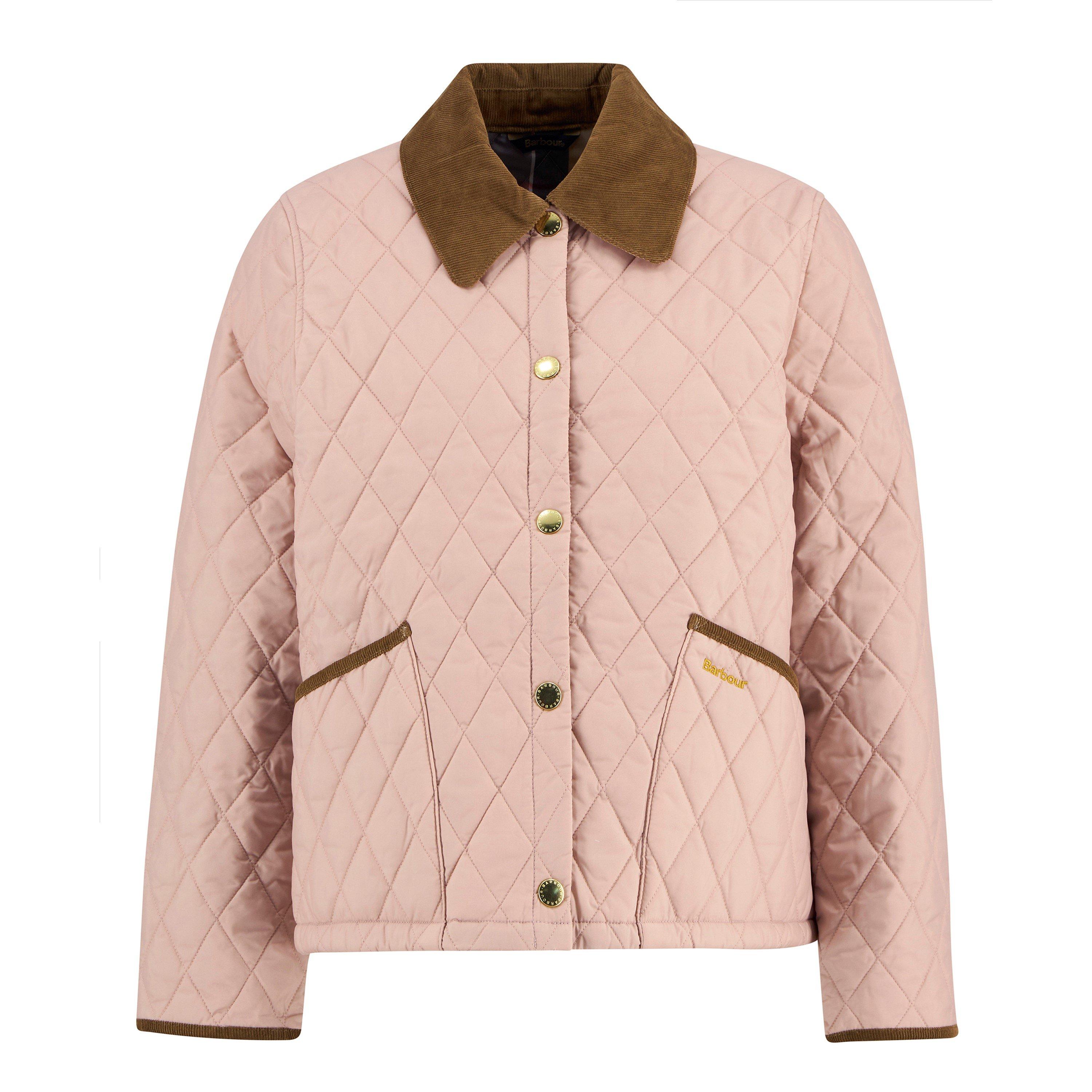 Barbour Women's Liddesdale Cropped Diamond Quilted Jacket