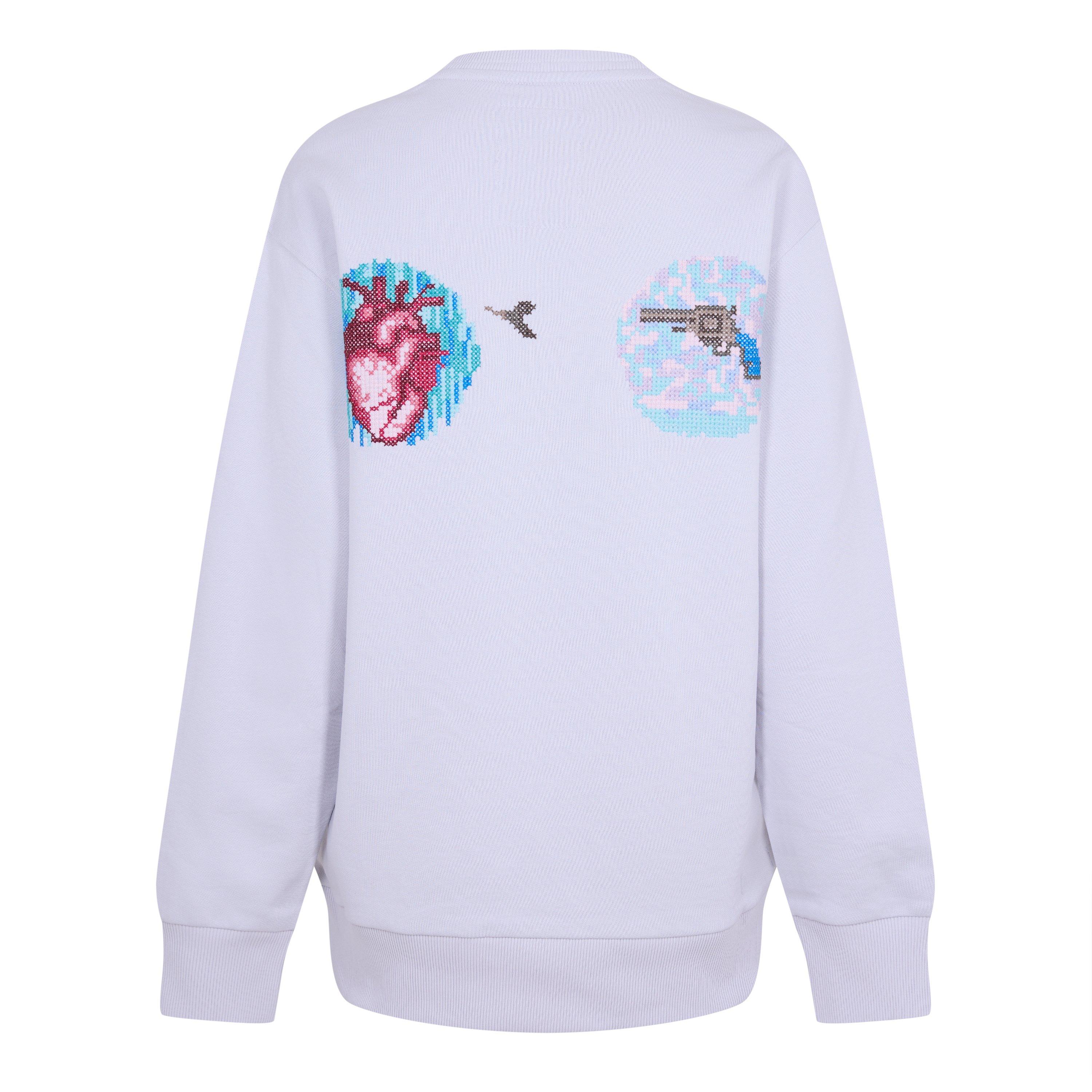 Gravel Grey - Diadora - Women's Eye CrewSweat Crew Sweatshirt - 2