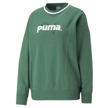 Puma TEAM Mock Neck Womens Sweatshirt