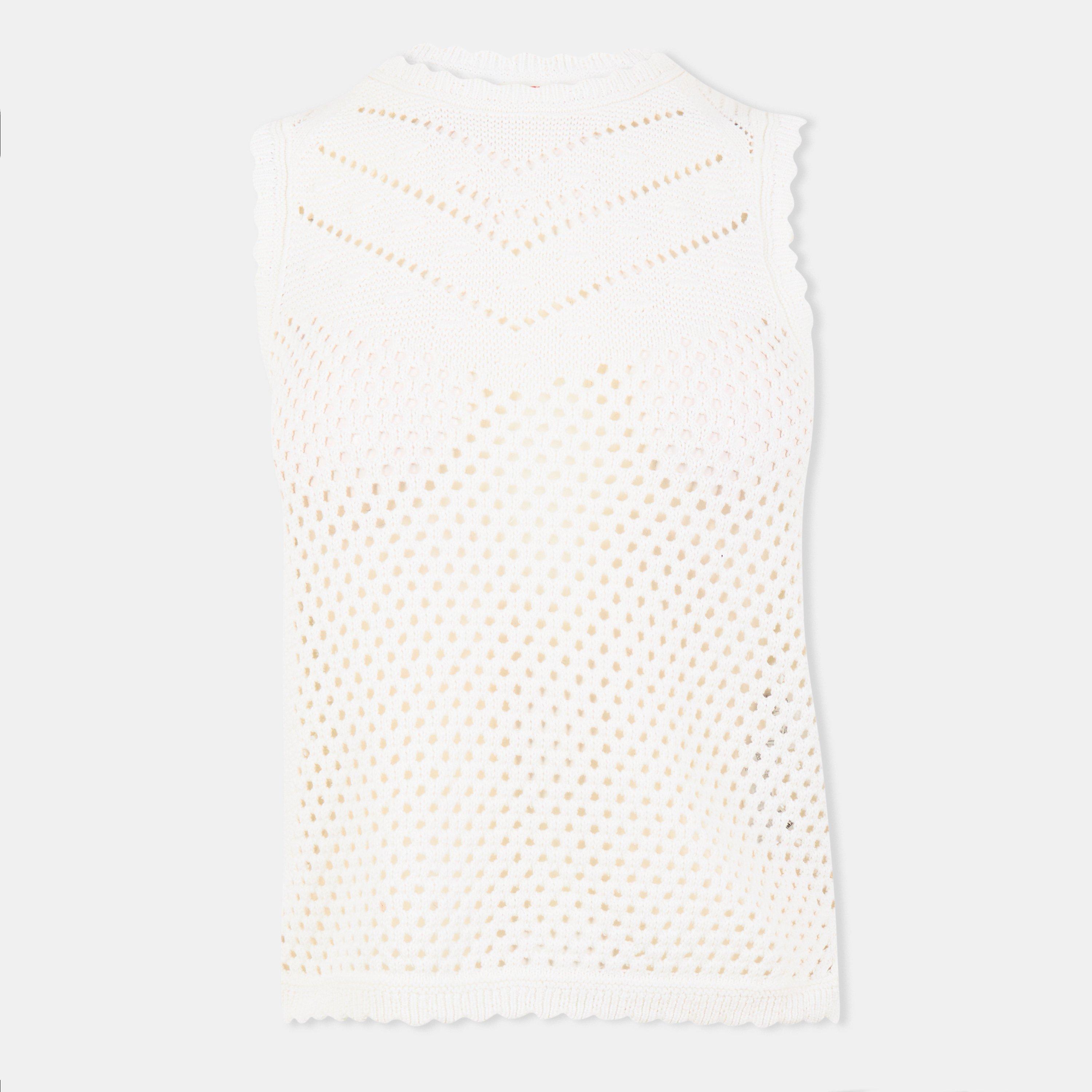 Levis Women's Adrienne Ribbed Knitted Top - Egret - 8 (XS)