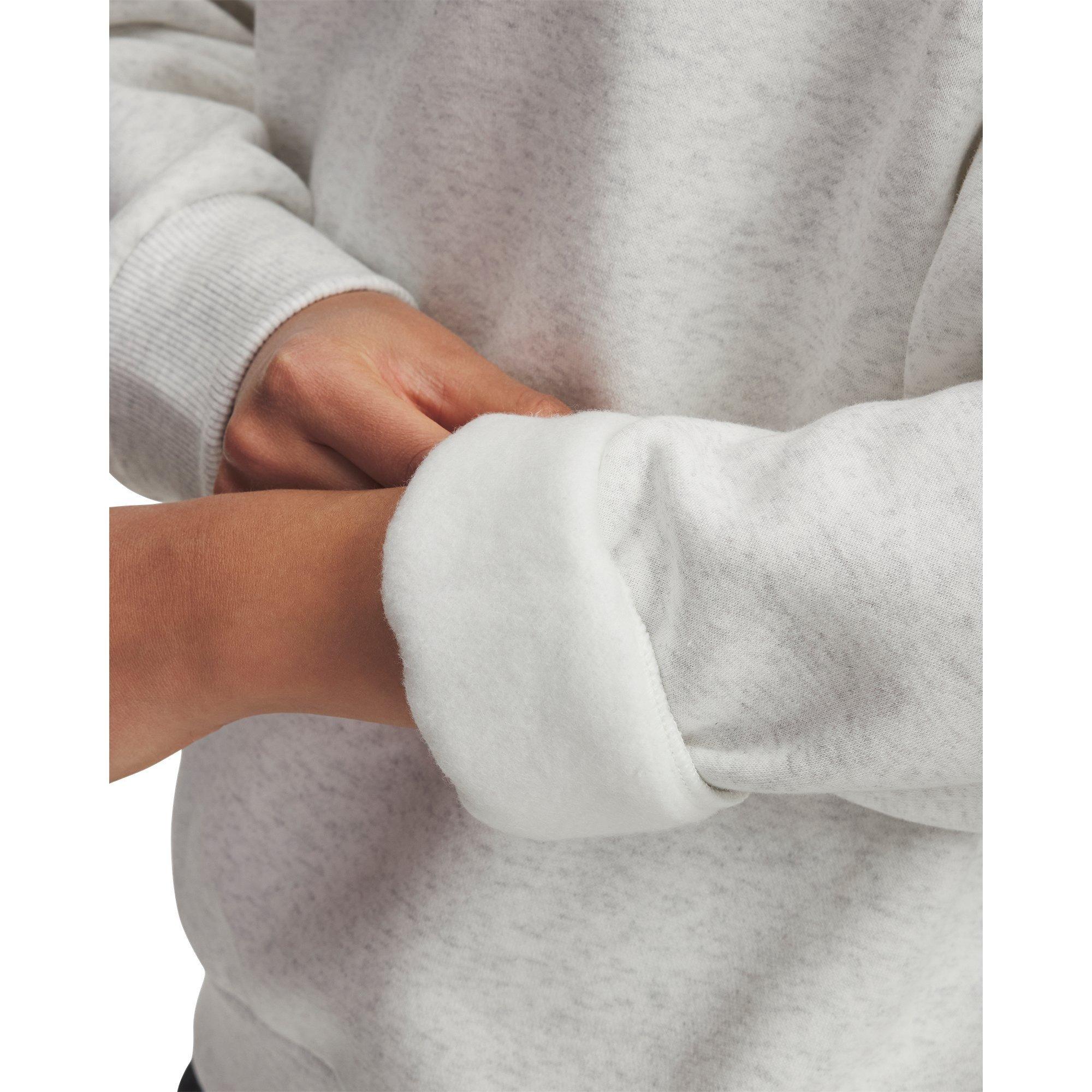 Gray - Under Armour - Under Armour Rival Fleece Os Crew Sweatshirt Womens - 5