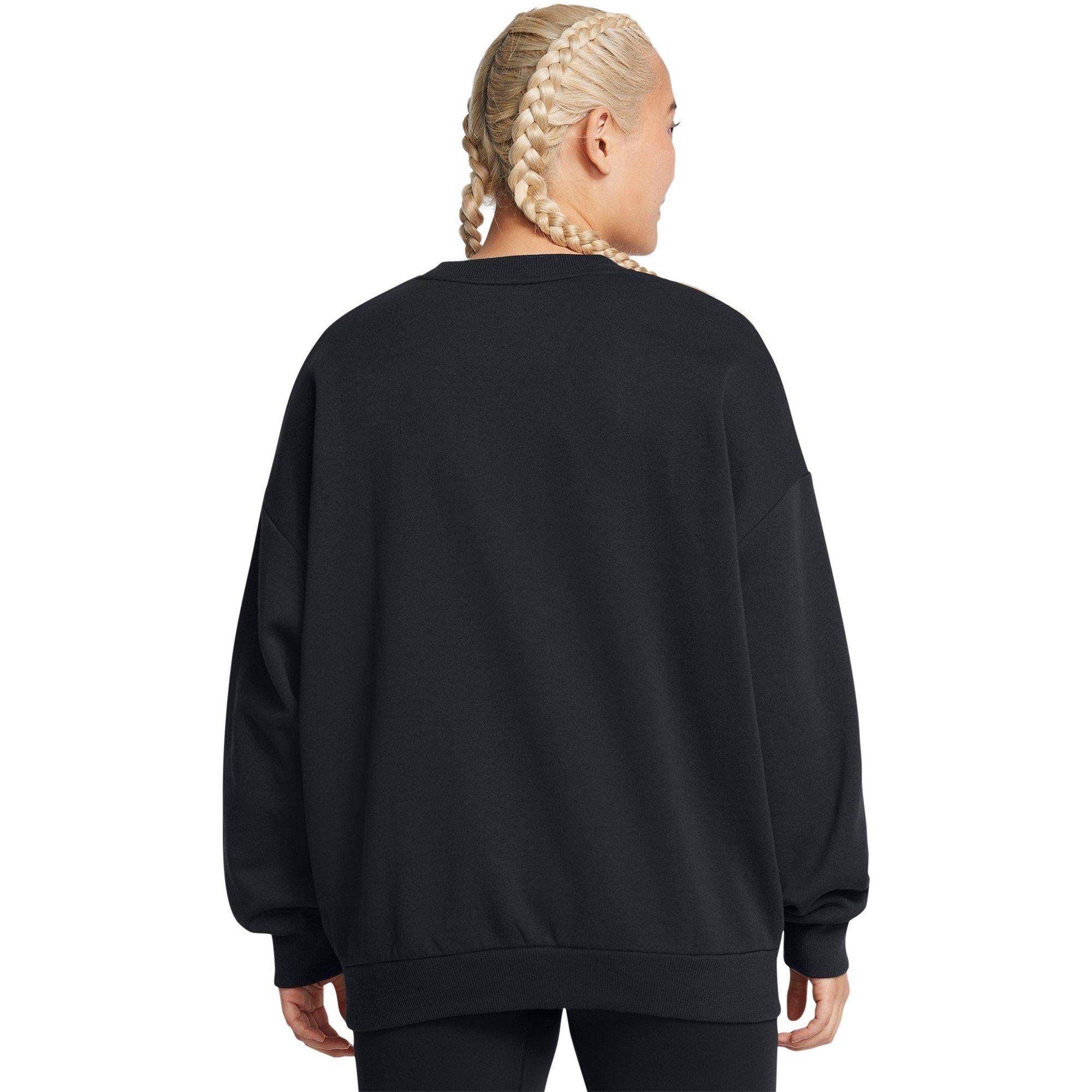 Nero - Under Armour - Under Armour Rival Fleece Os Crew Sweatshirt Womens - 4