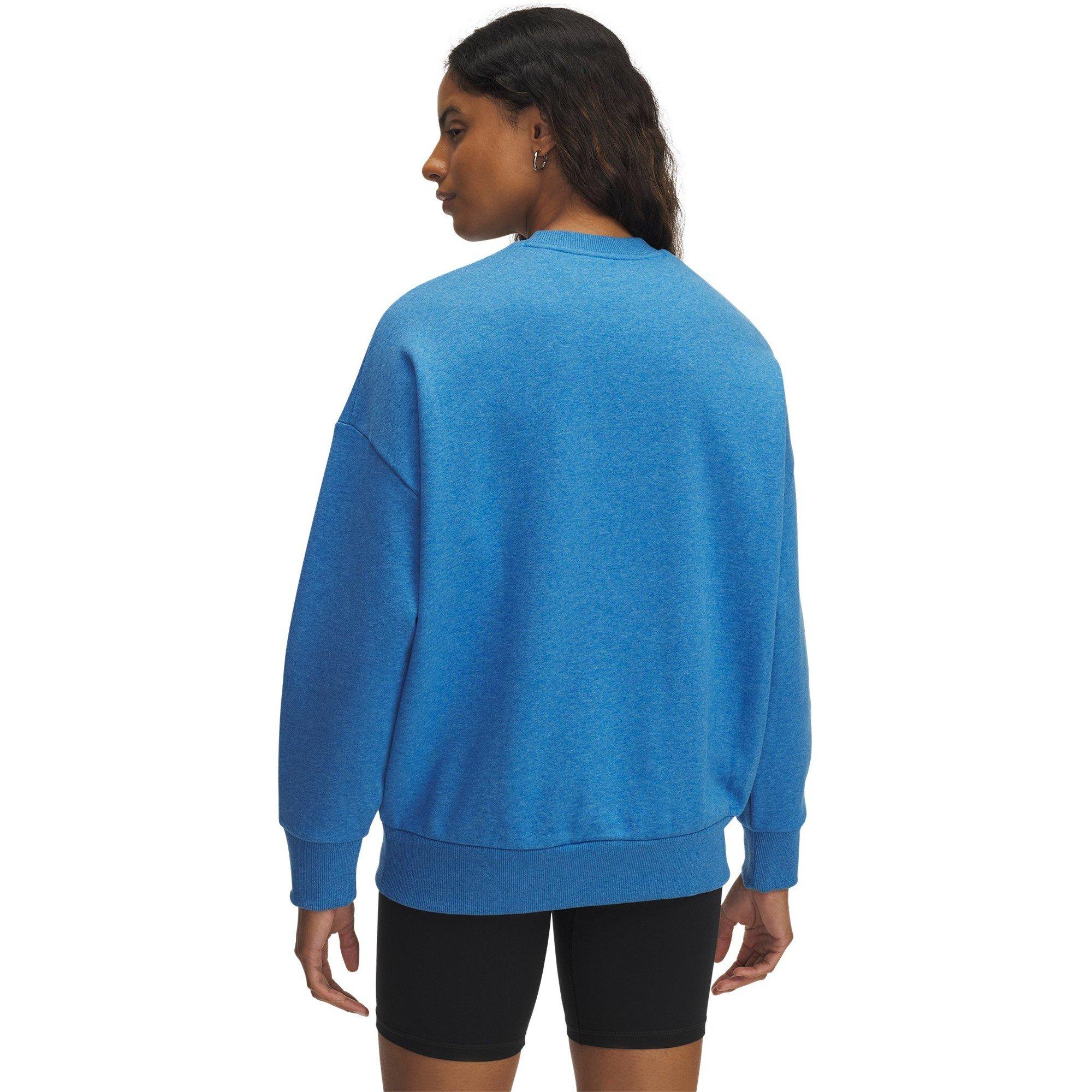 Blå - Under Armour - Under Armour Rival Fleece Os Crew Sweatshirt Womens - 2