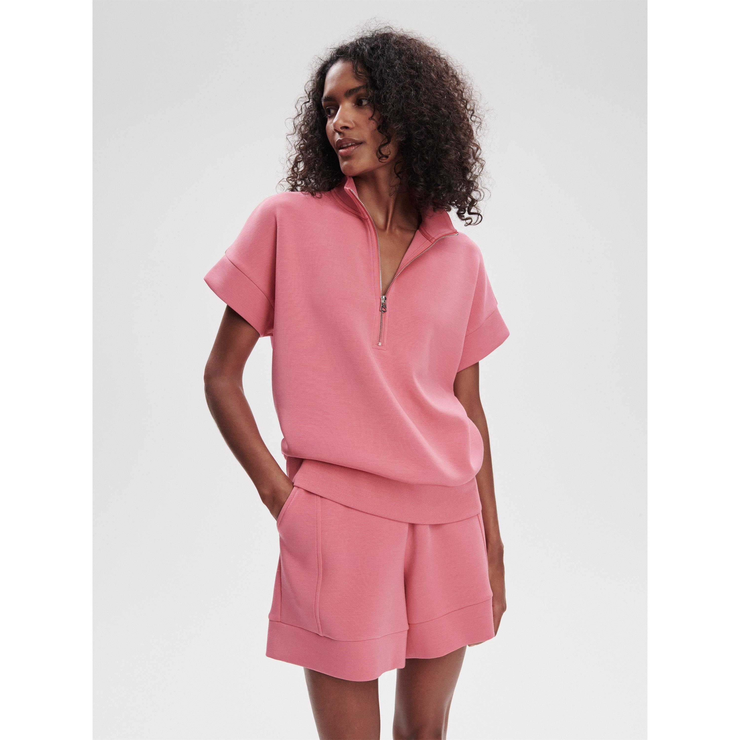 rapture rose - Varley - Women's quarter Zip Fleece - 3