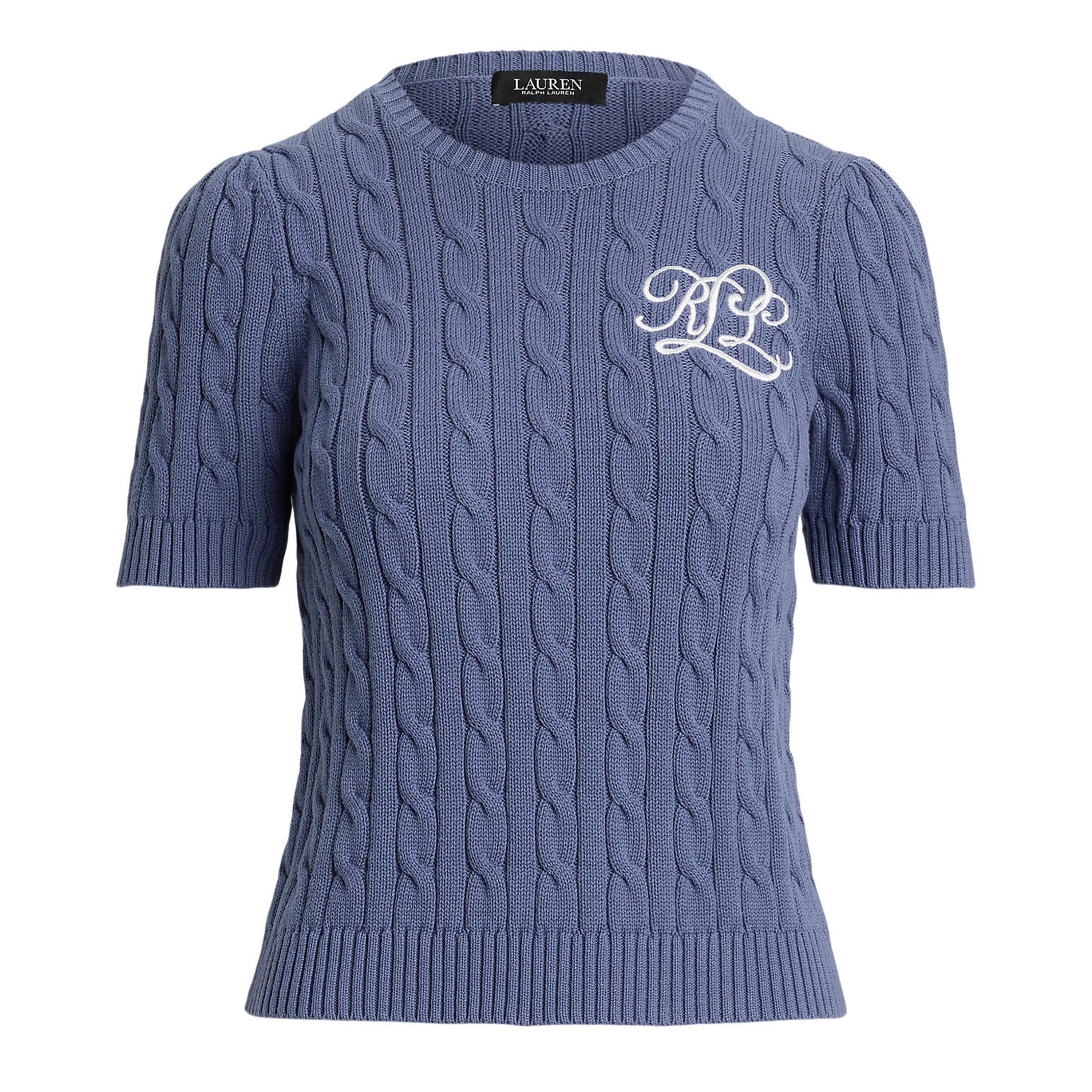 Capri Blue - Lauren by Ralph Lauren - Women's Lightweight Knitted Top - 1