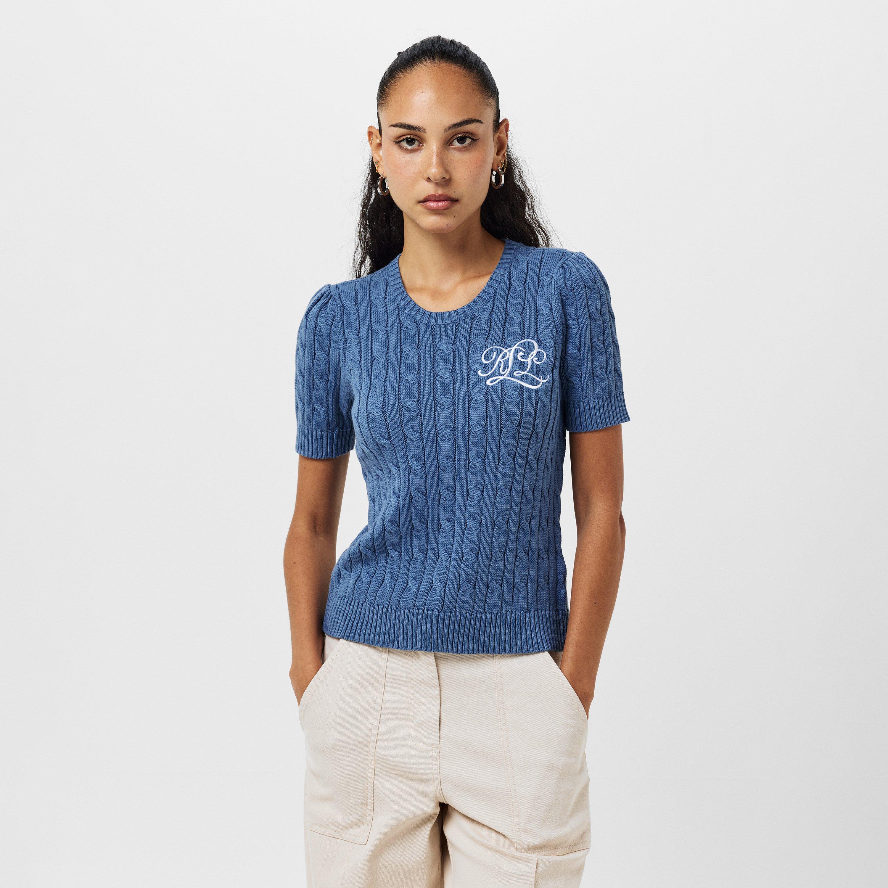 Capri Blue - Lauren by Ralph Lauren - Women's Knitted Top - 3