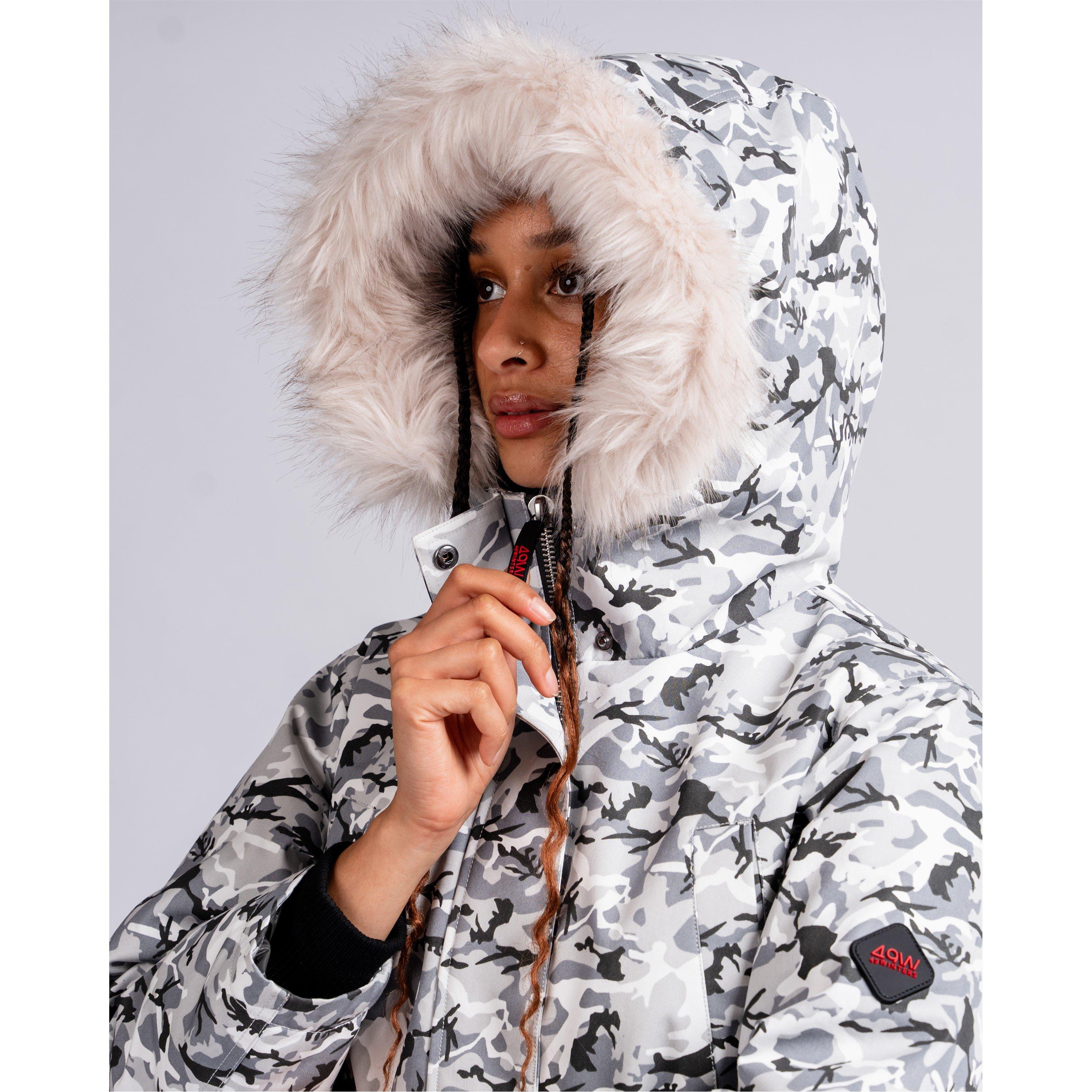 Is-camo - 49Winters - Covent Hooded Faux Fur Trim Cotton Water Resistant Tailored Fit Parka - 3