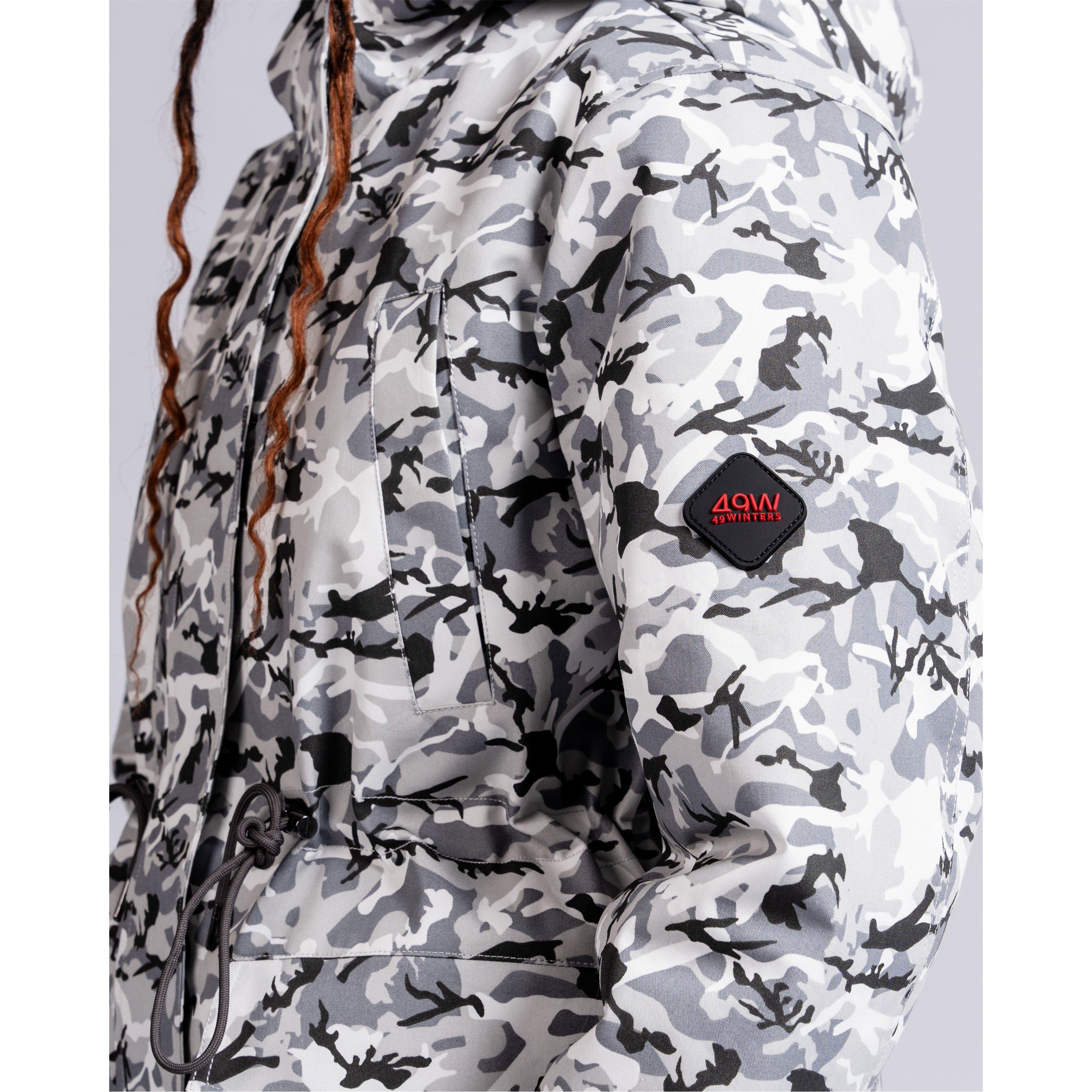 Is-camo - 49Winters - Covent Hooded Faux Fur Trim Cotton Water Resistant Tailored Fit Parka - 5