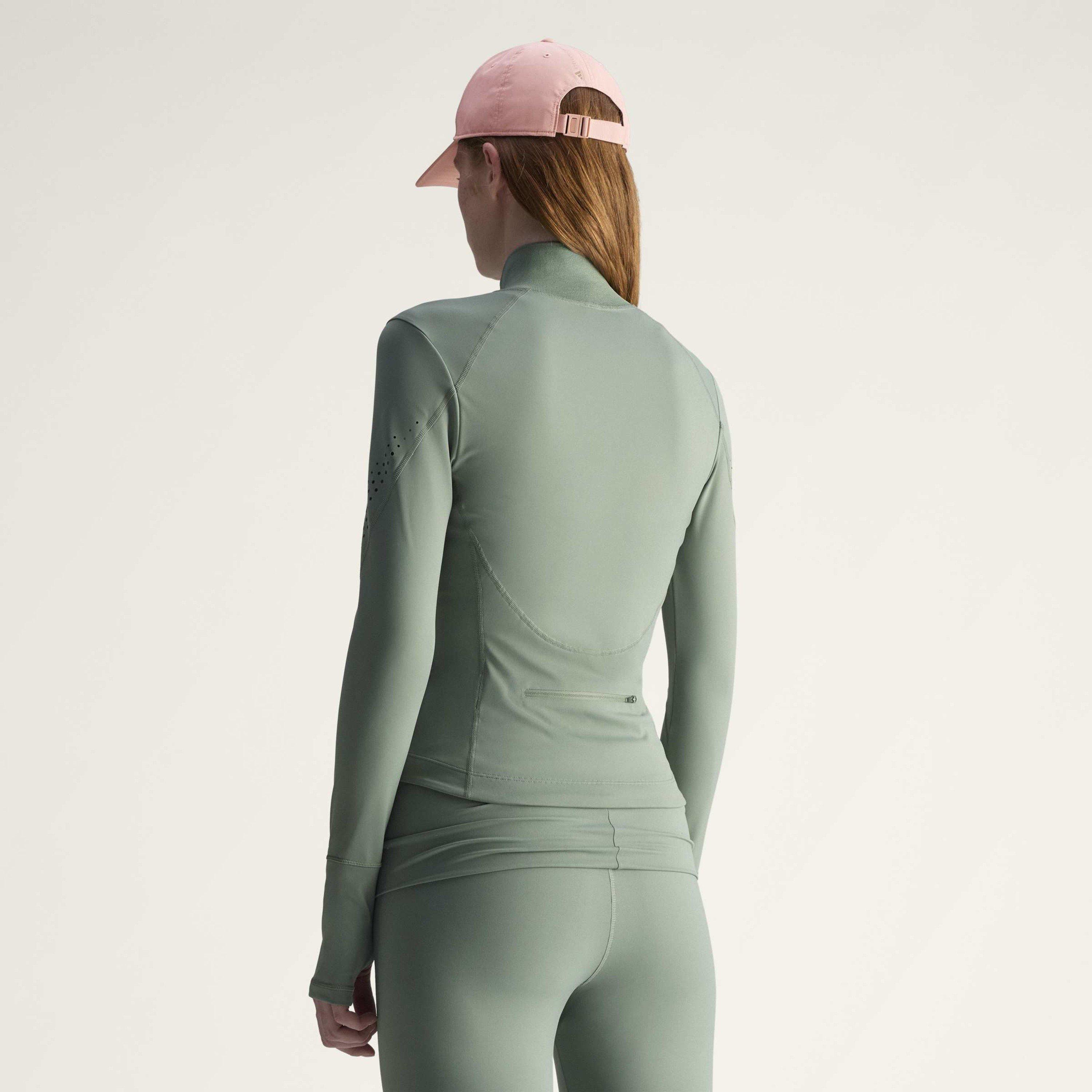 Stone Green - adidas by Stella McCartney - Women's Adidas by Stella McCartney Performance Training Jacket - 4